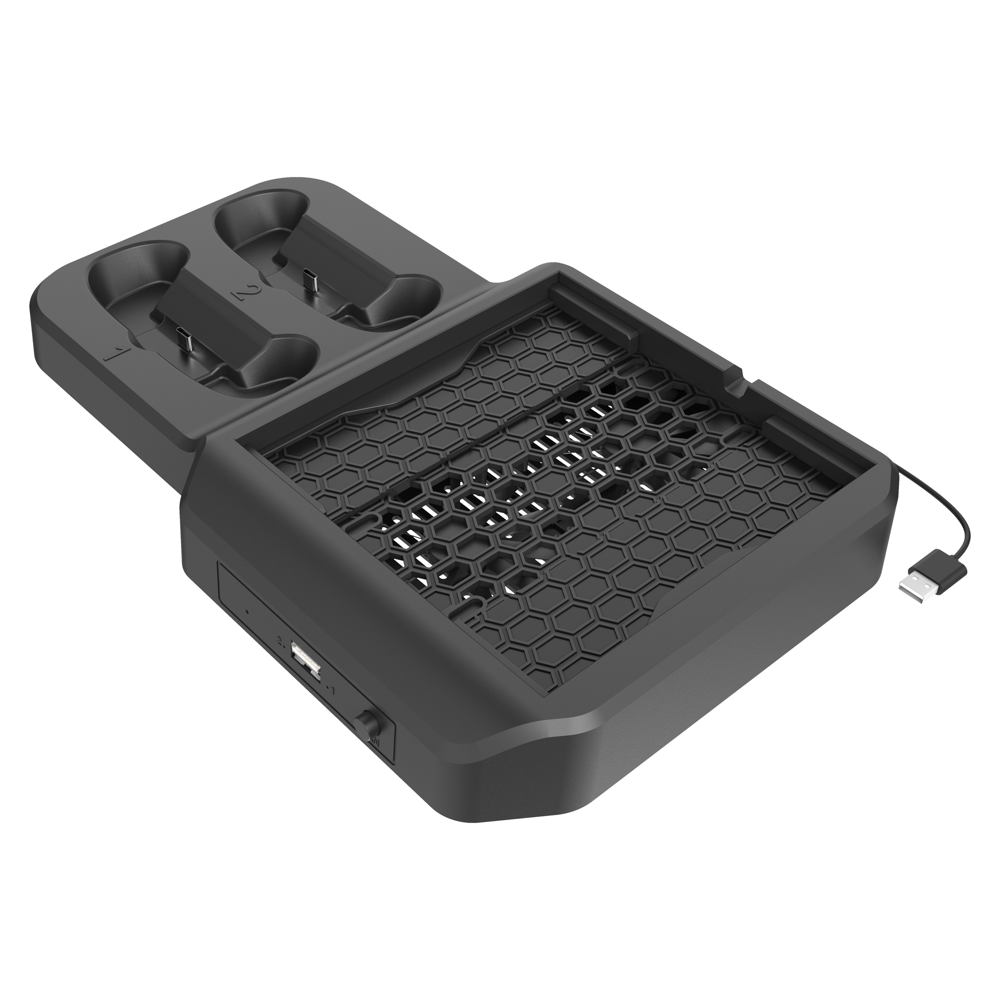 console cooling fan & controller charger dock for xbox series x™/xbox series s™