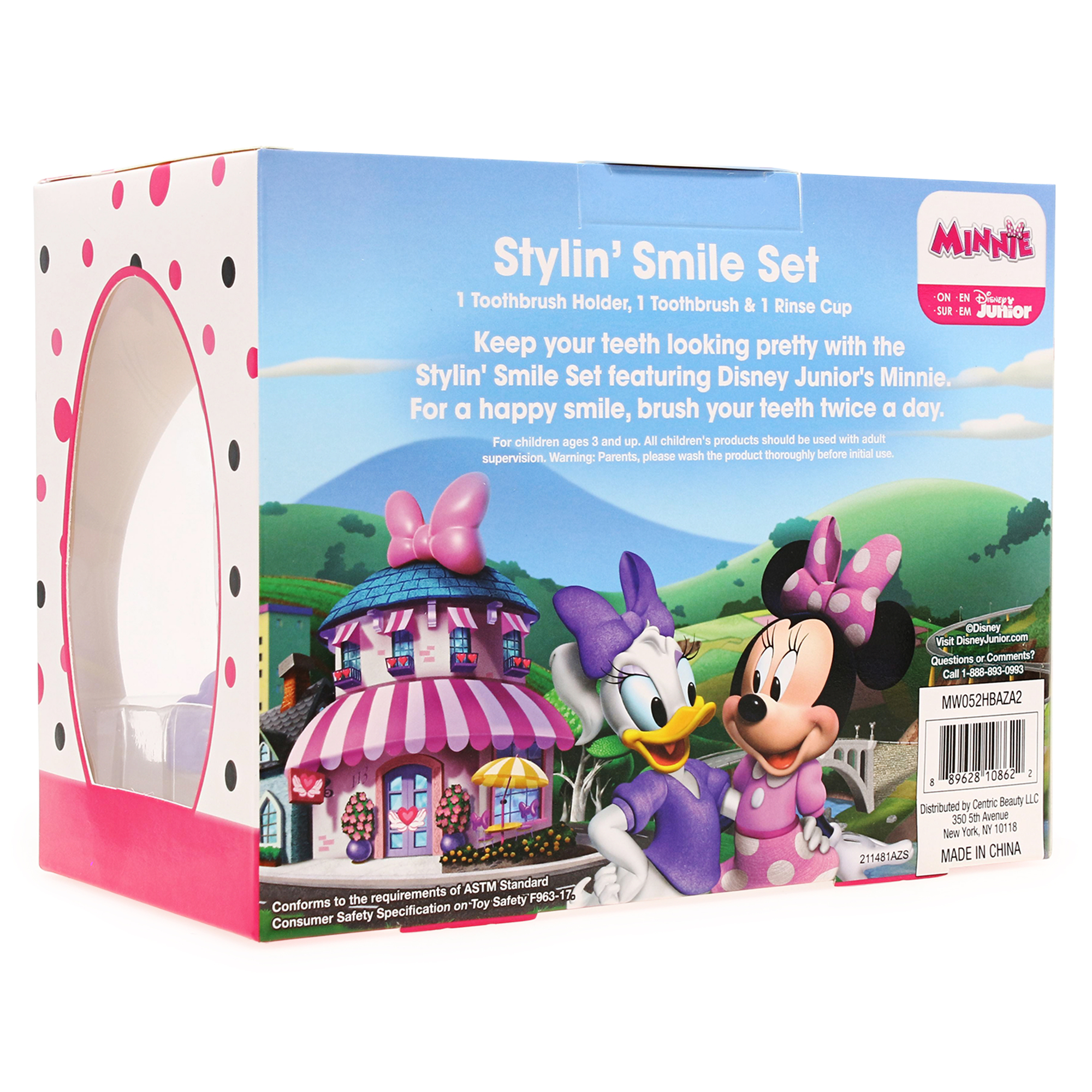 disney junior© minnie™ stylin' smile toothbrush set