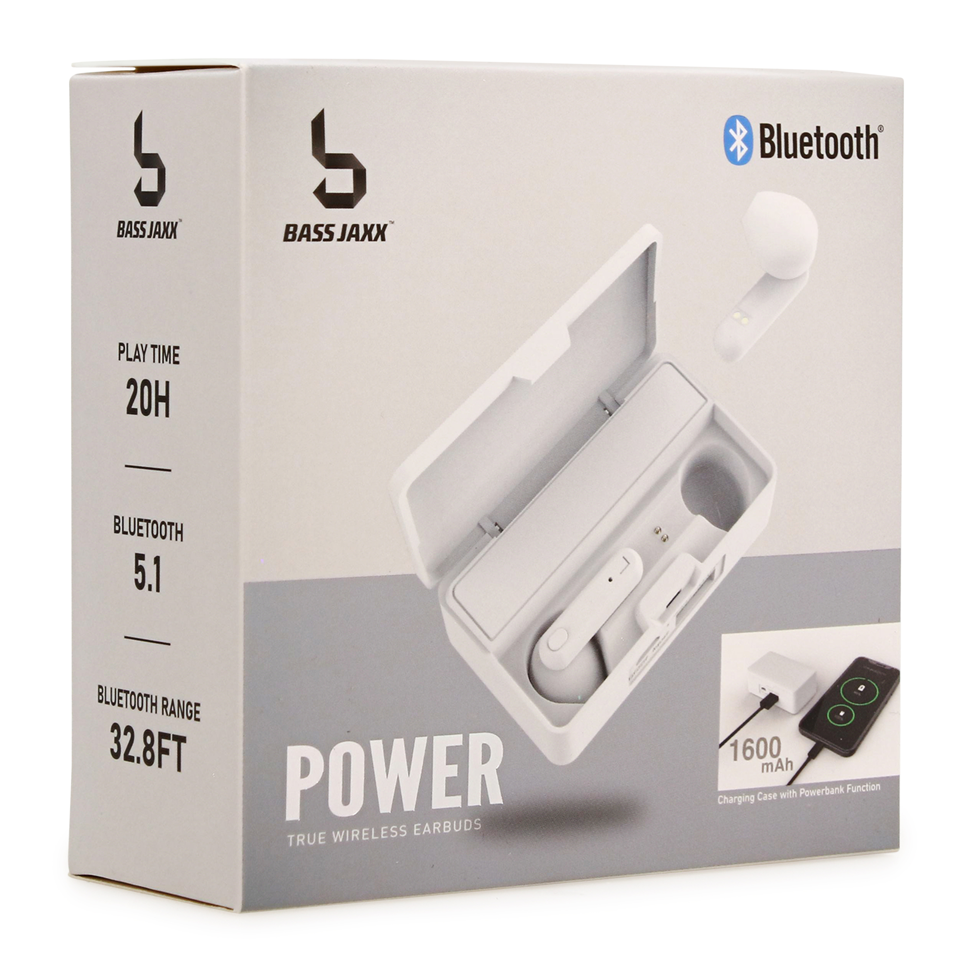 bluetooth® earbuds with power bank charger case Five Below