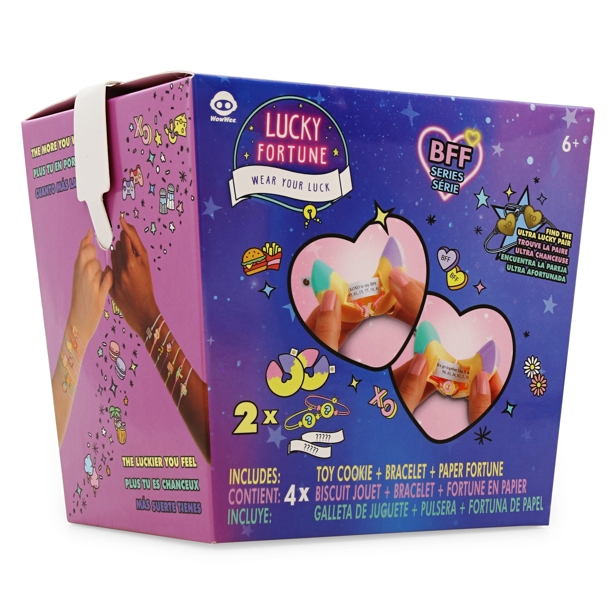 lucky fortune wear your luck 4-pack bff series bracelets blind bag