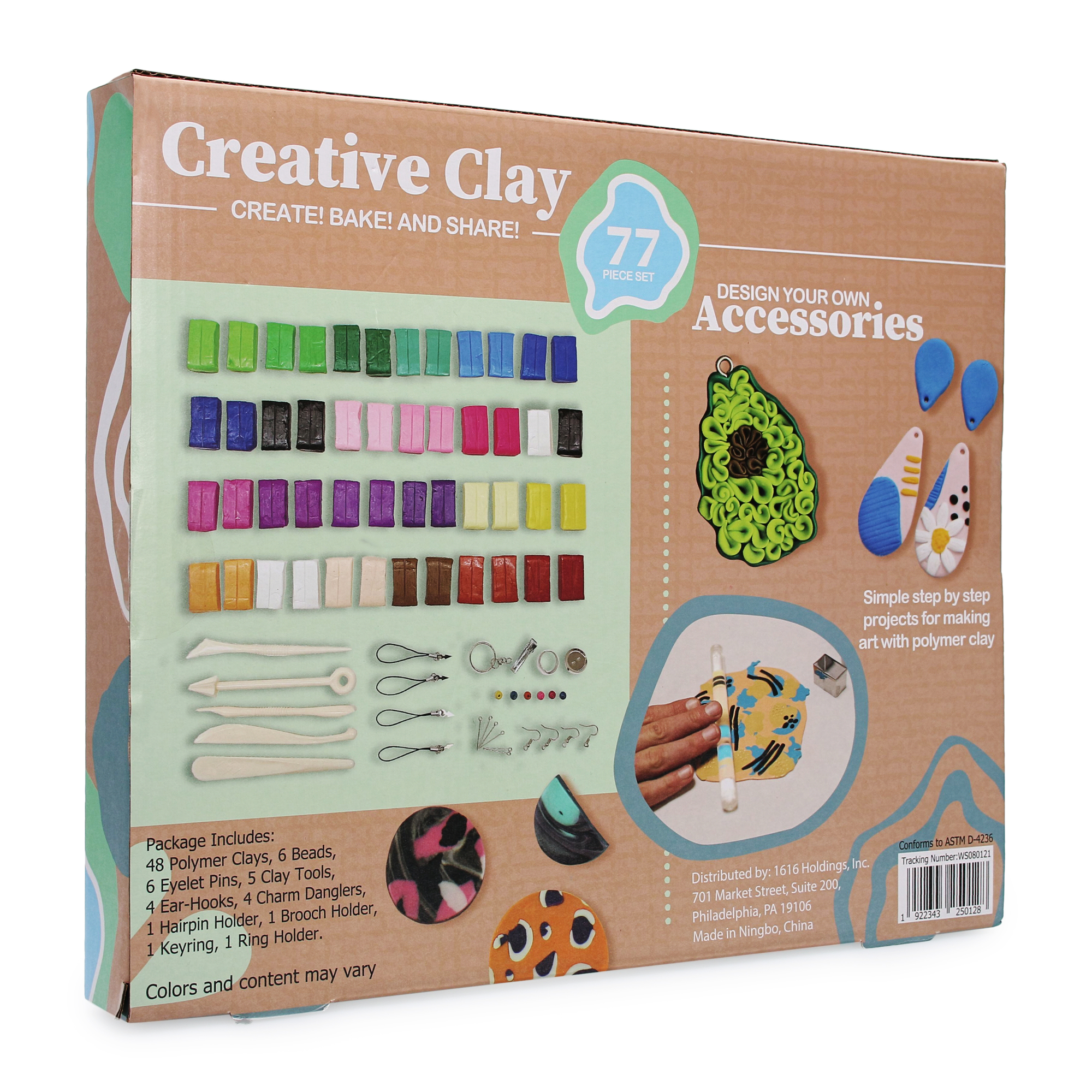 creative clay design your own accessories kit