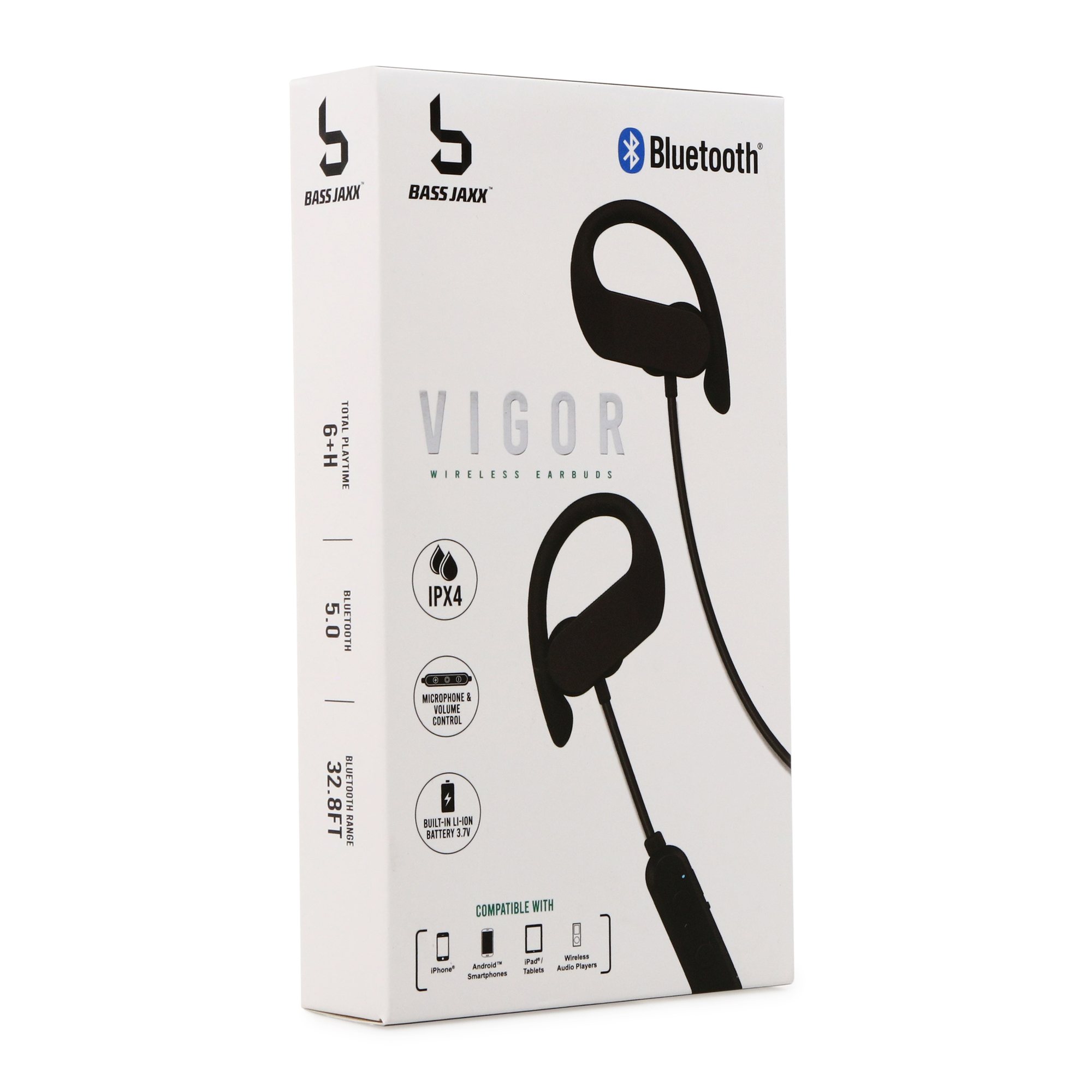 water resistant sport bluetooth earbuds with mic Five Below