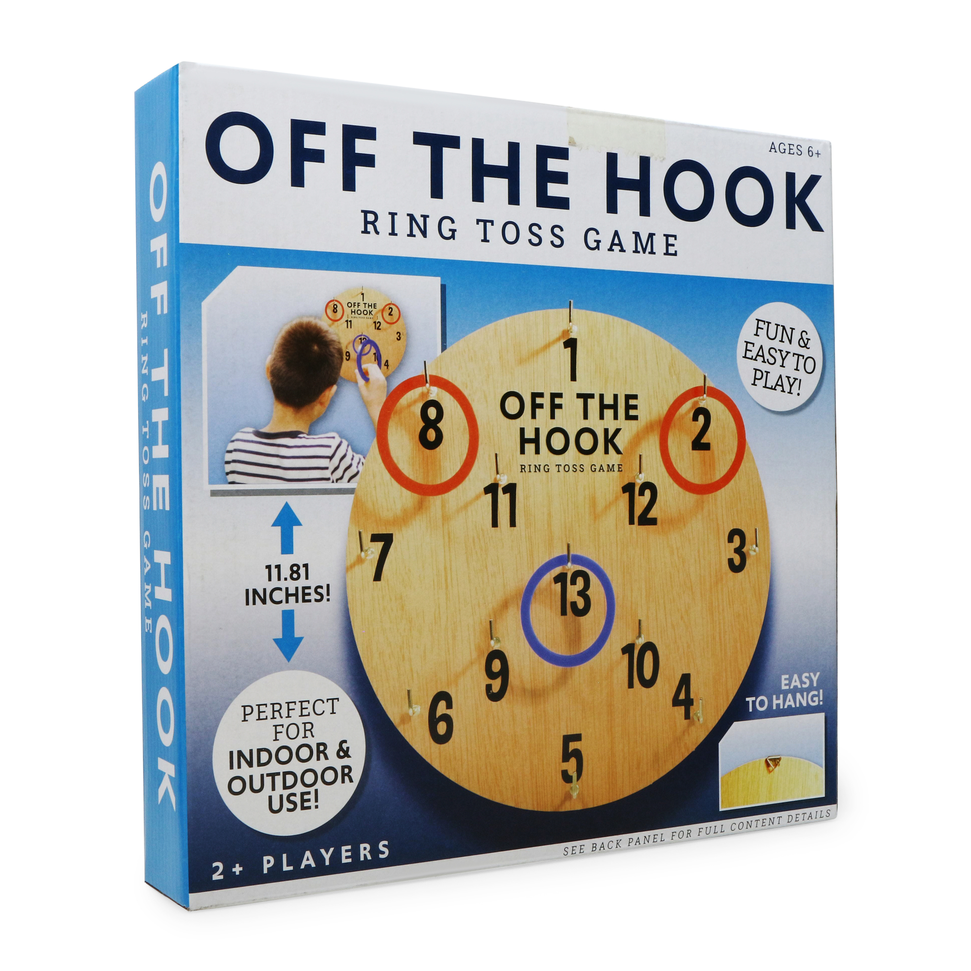 Hook and Ring Toss Game - Throwing Games for Family Fun
