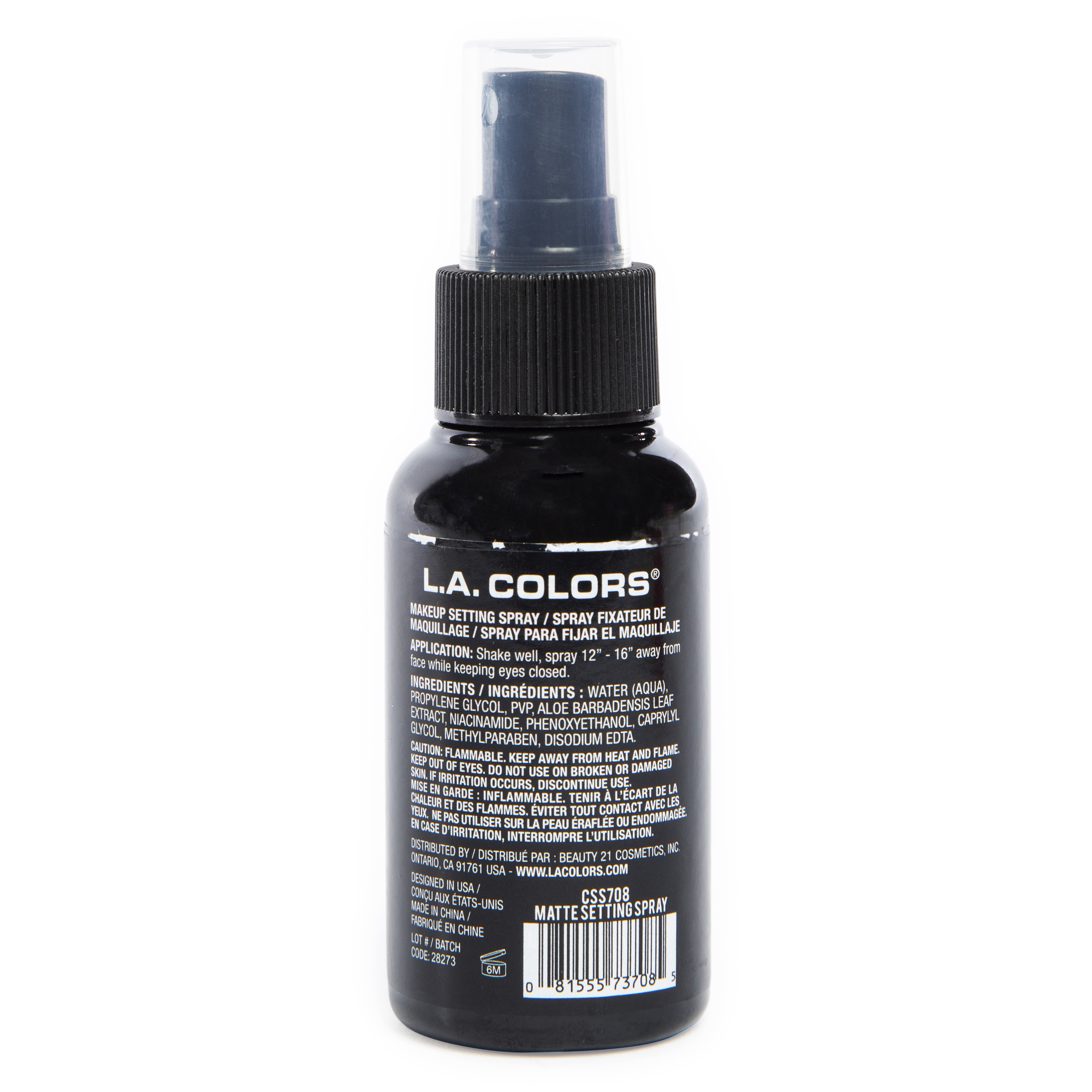 l.a. colors® matte makeup setting spray 2.7 fl.oz
