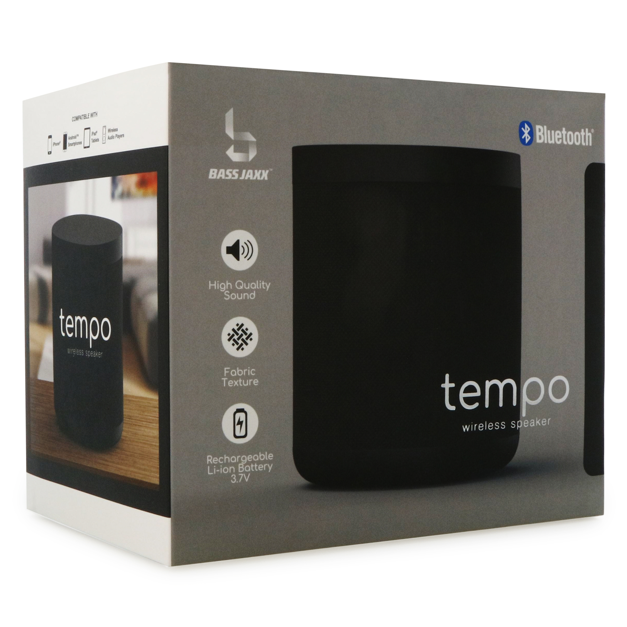 tempo fabric wrap bluetooth® speaker