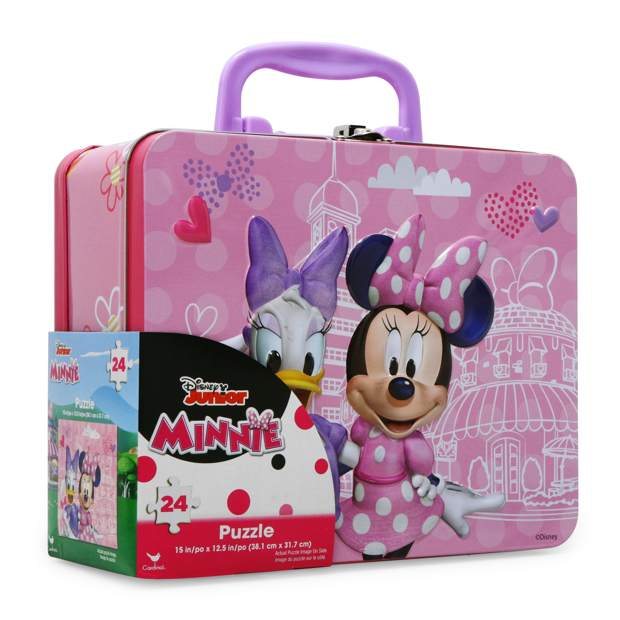 minnie mouse™ 48-piece puzzle tin | Five Below