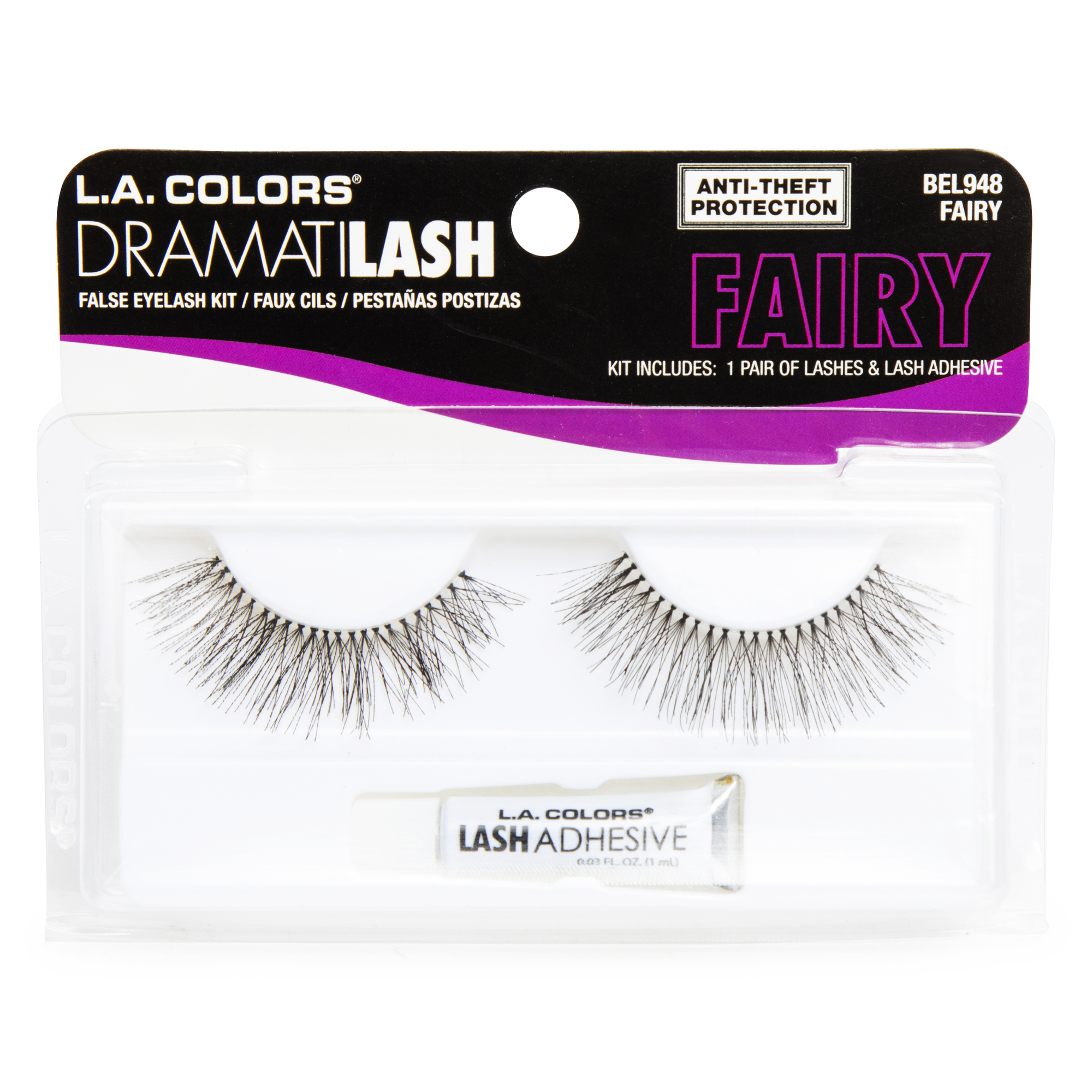 l.a. colors® dramatilash false eyelash kit