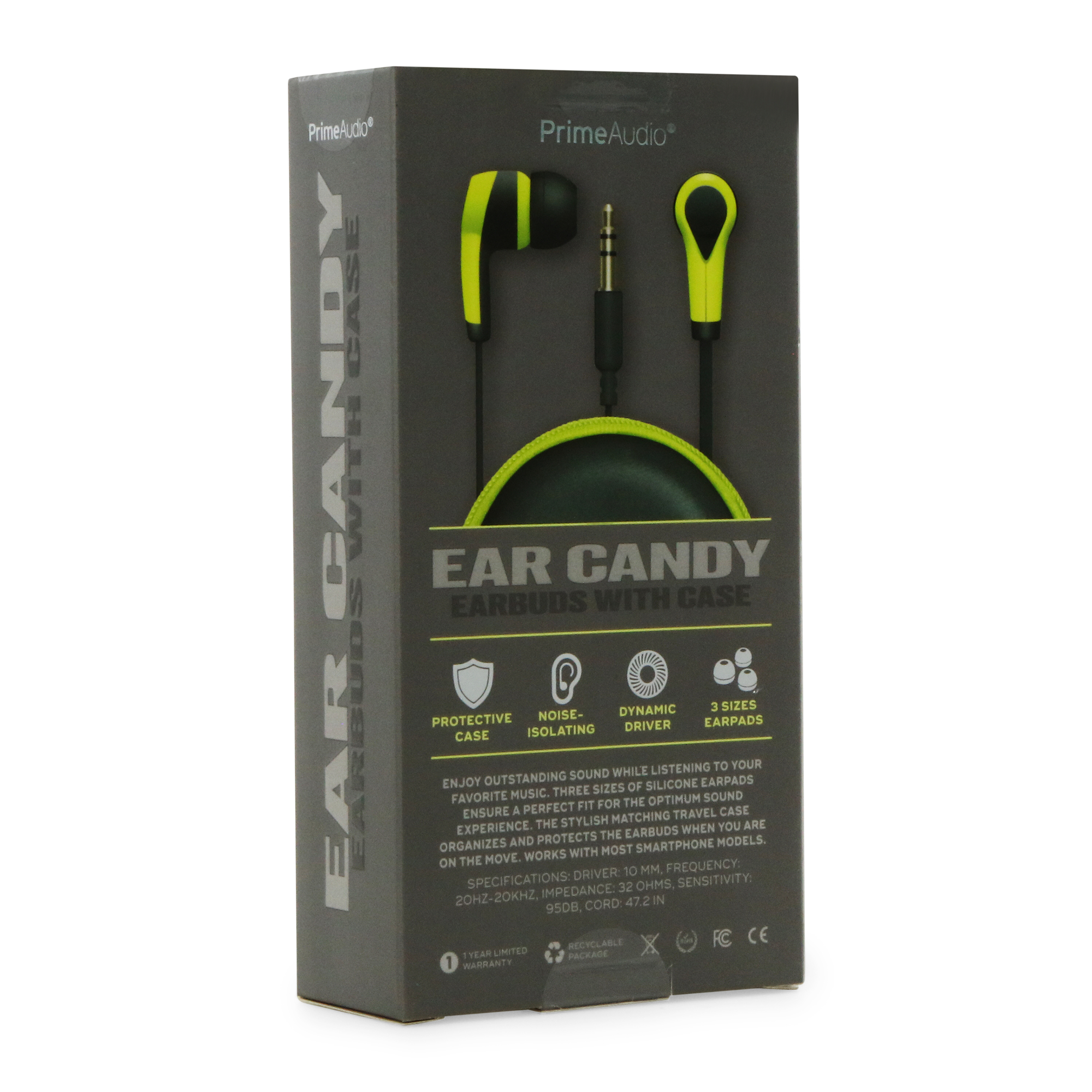 prime audio noise isolating wired earbuds black Five Below