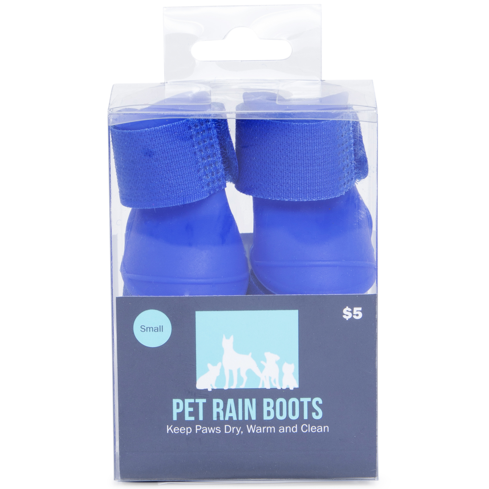 yellow pet rain boots