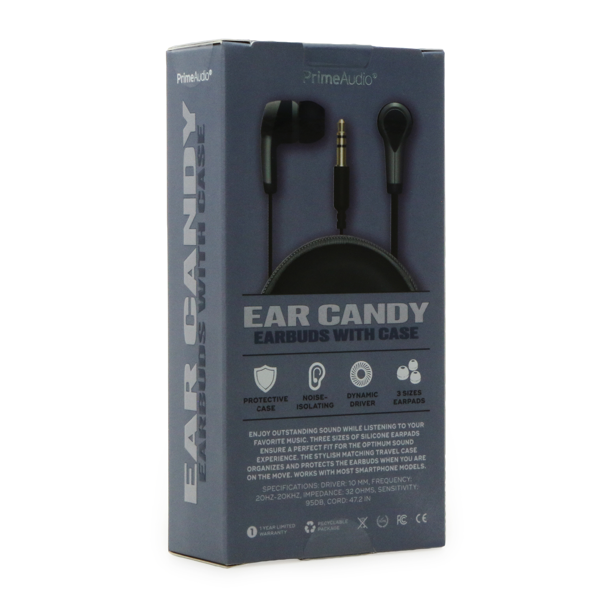 prime audio noise isolating wired earbuds black Five Below