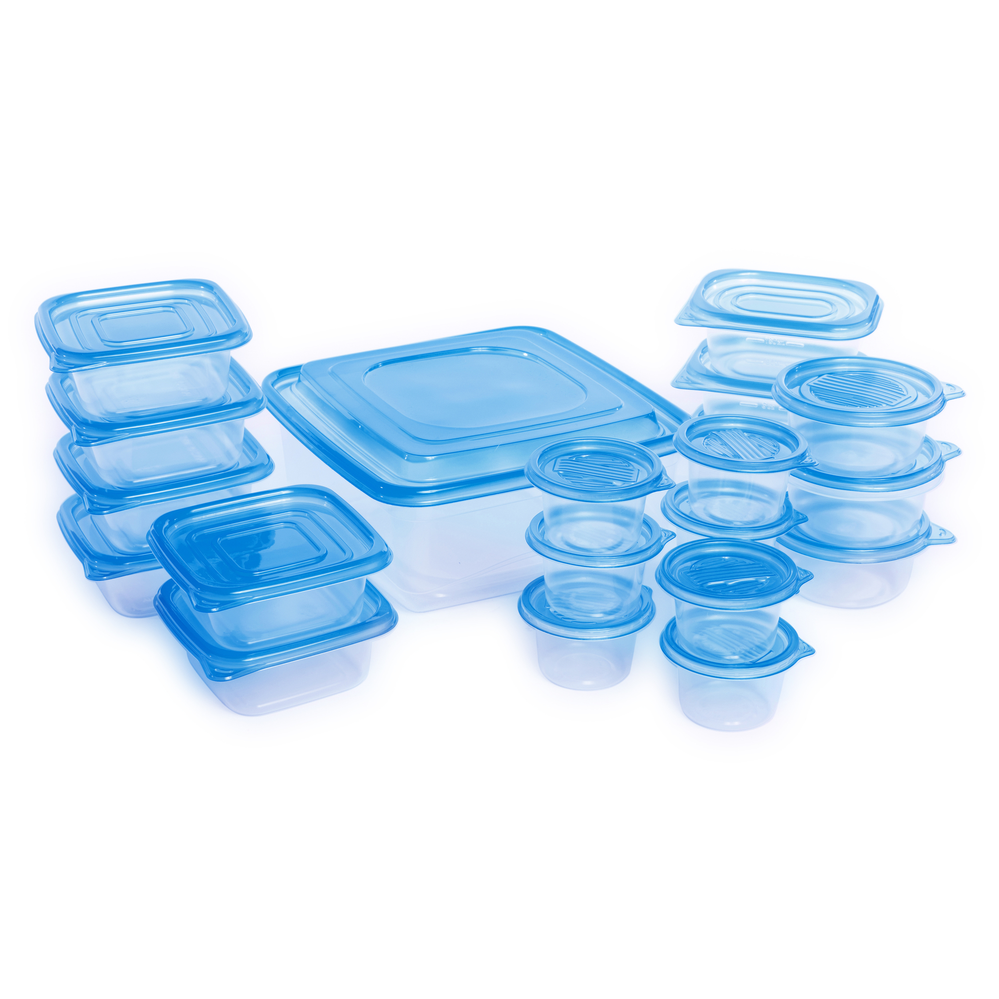 BPA-free food storage containers 42-piece set