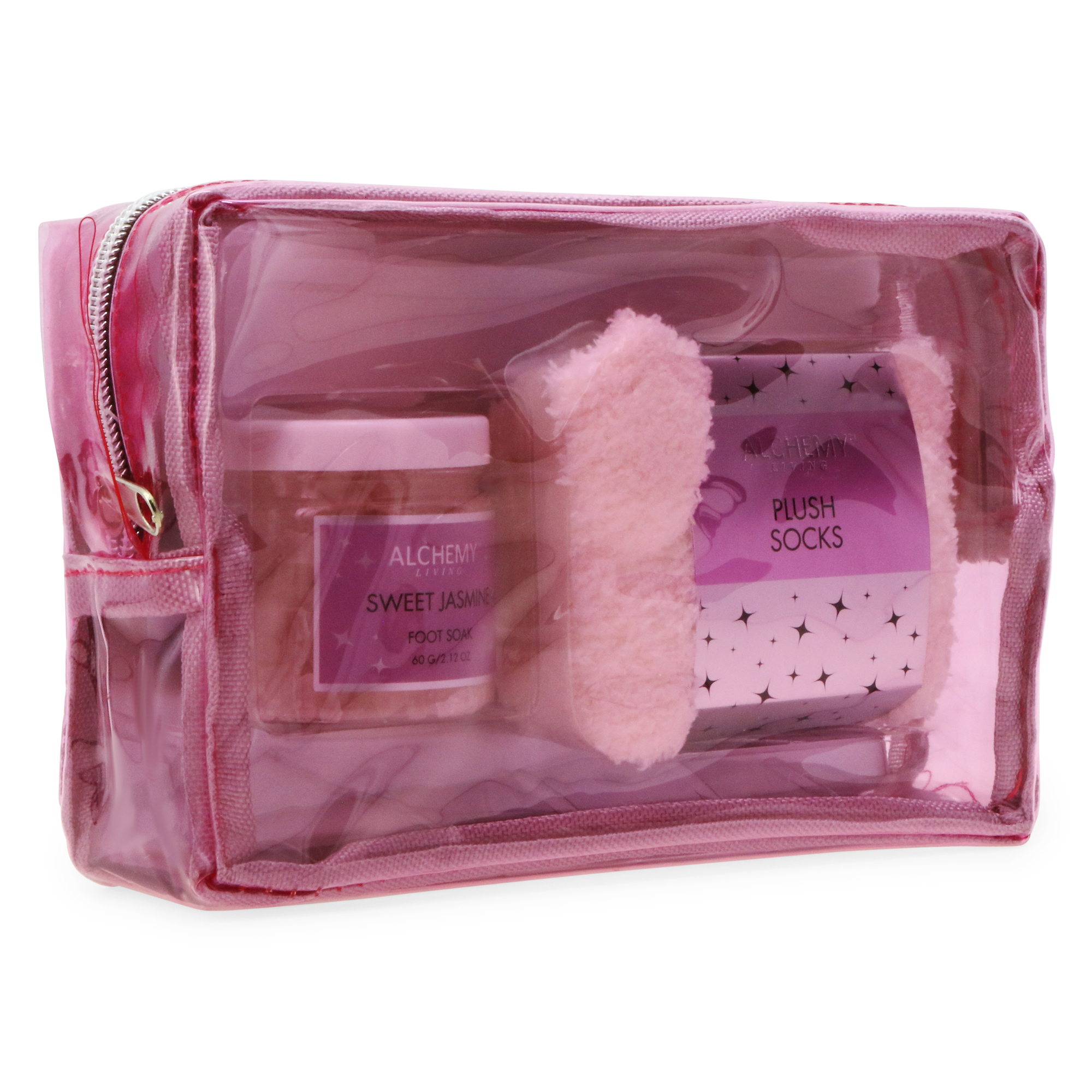 alchemy living™ foot soak & plush socks gift set