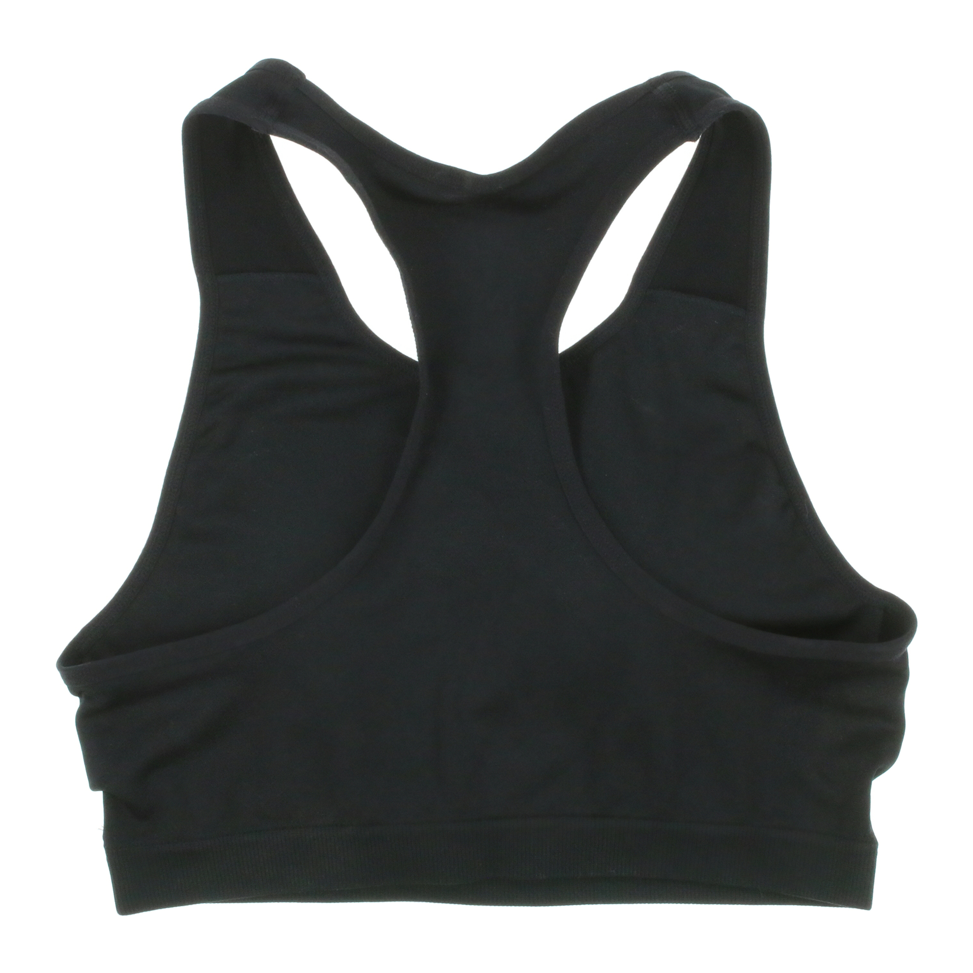 white high-neck sports bra
