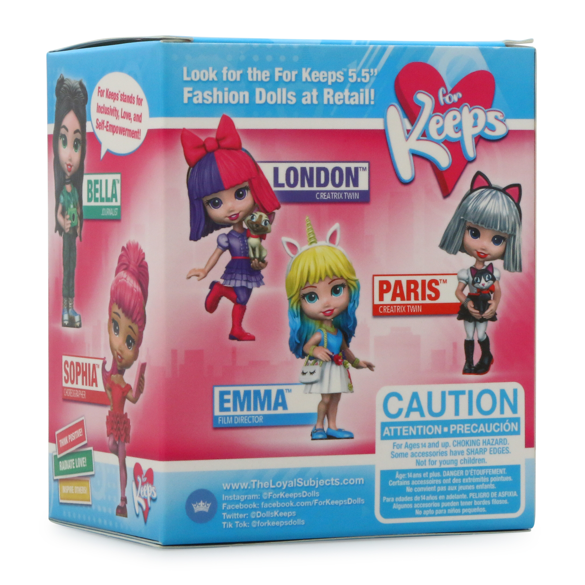 the loyal subjects™ for keeps™ fashion doll 5.5in | Five Below