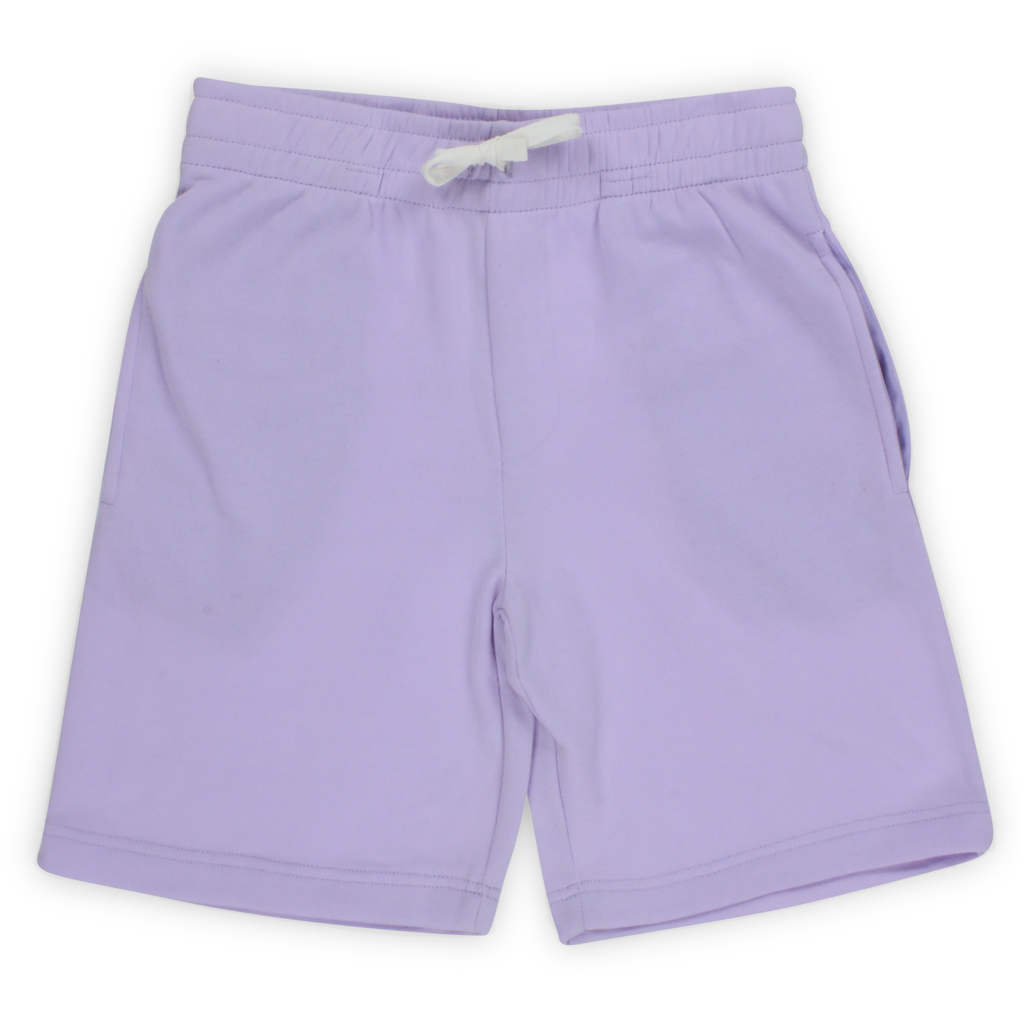lavender sweat shorts