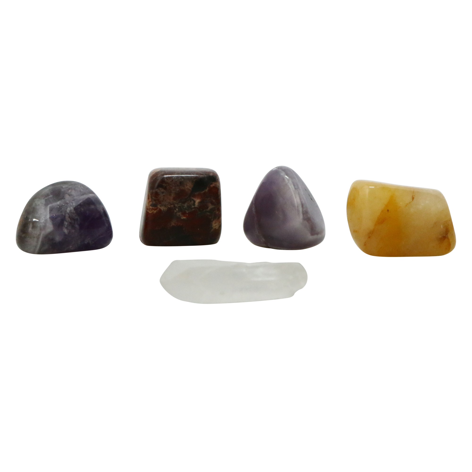 healing stones & crystal collection 5-count