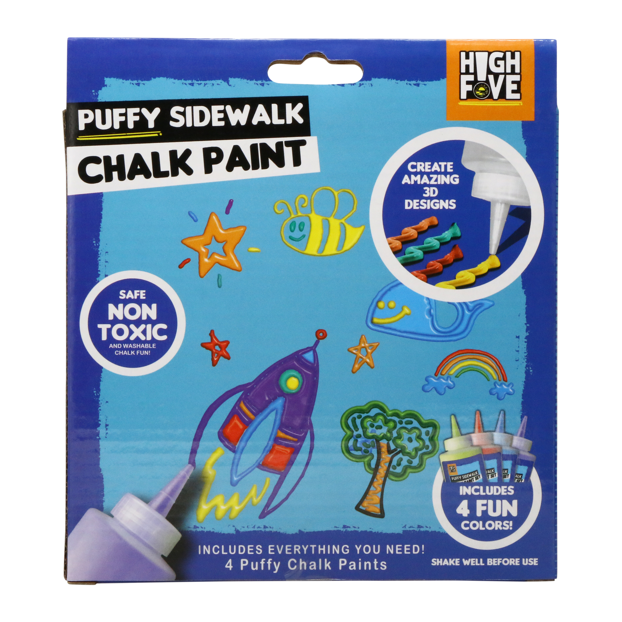 puffy sidewalk chalk paint 4-count