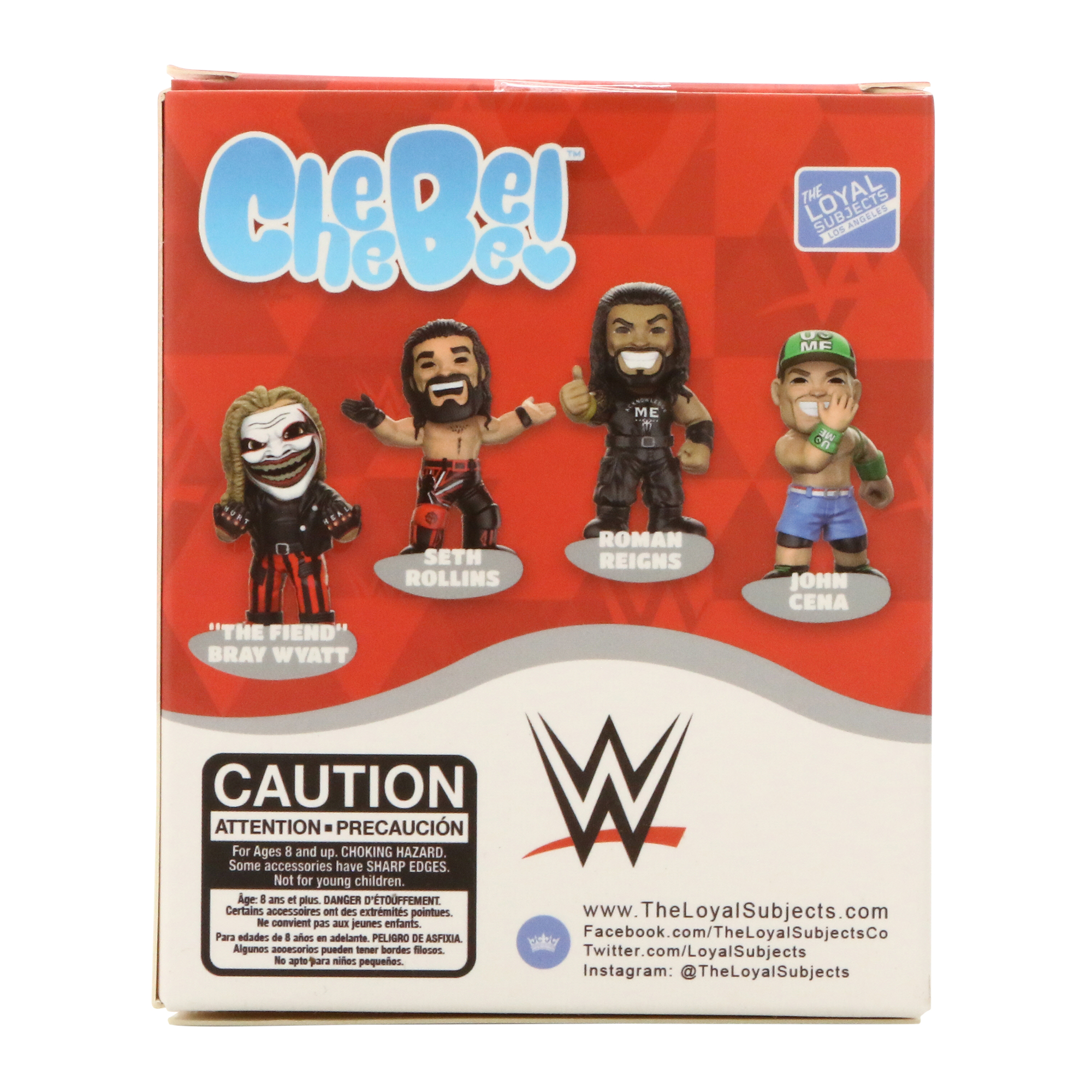 the loyal subjects wwe® cheebee wrestling figure 3in | Five Below