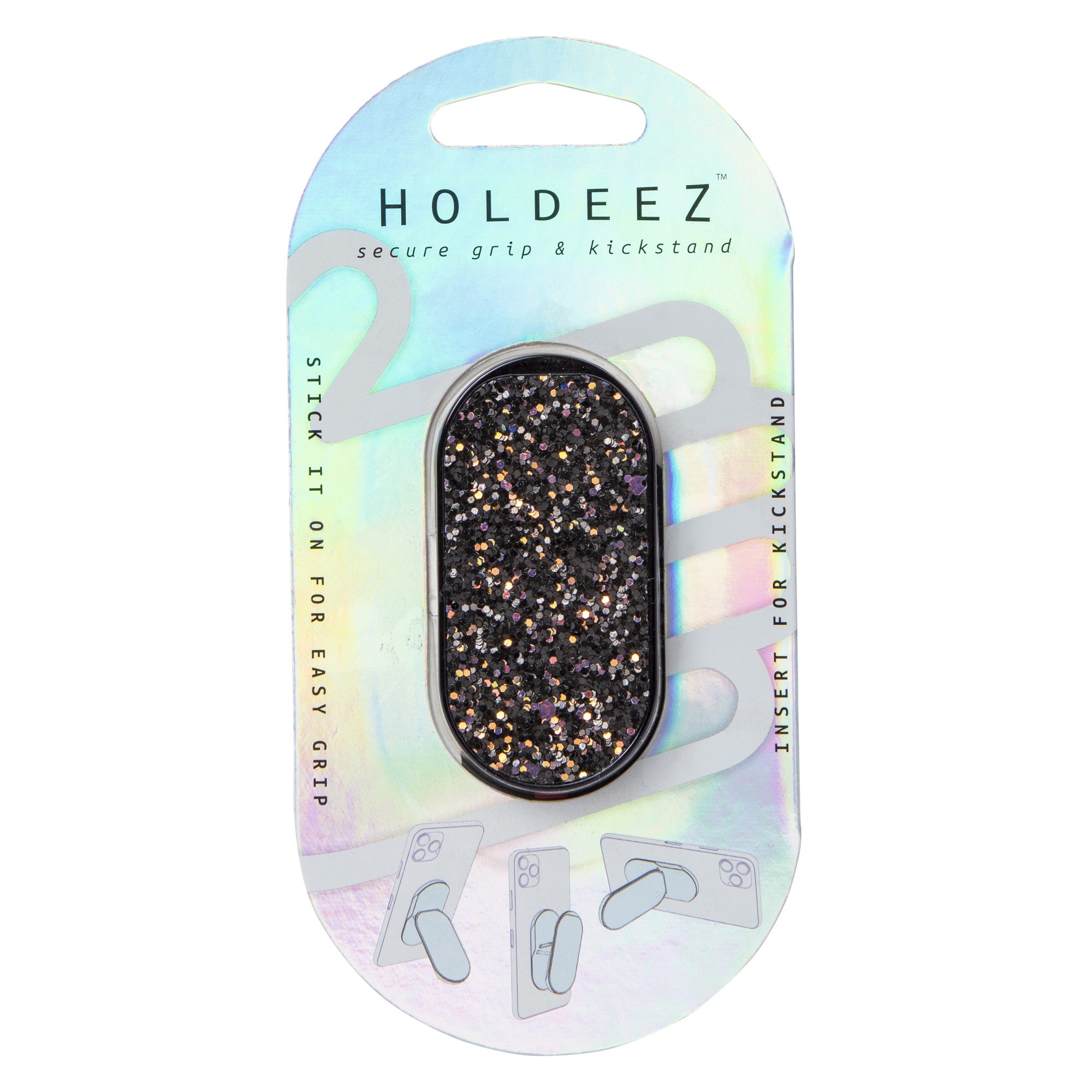 holdeez™ secure phone grip & kickstand