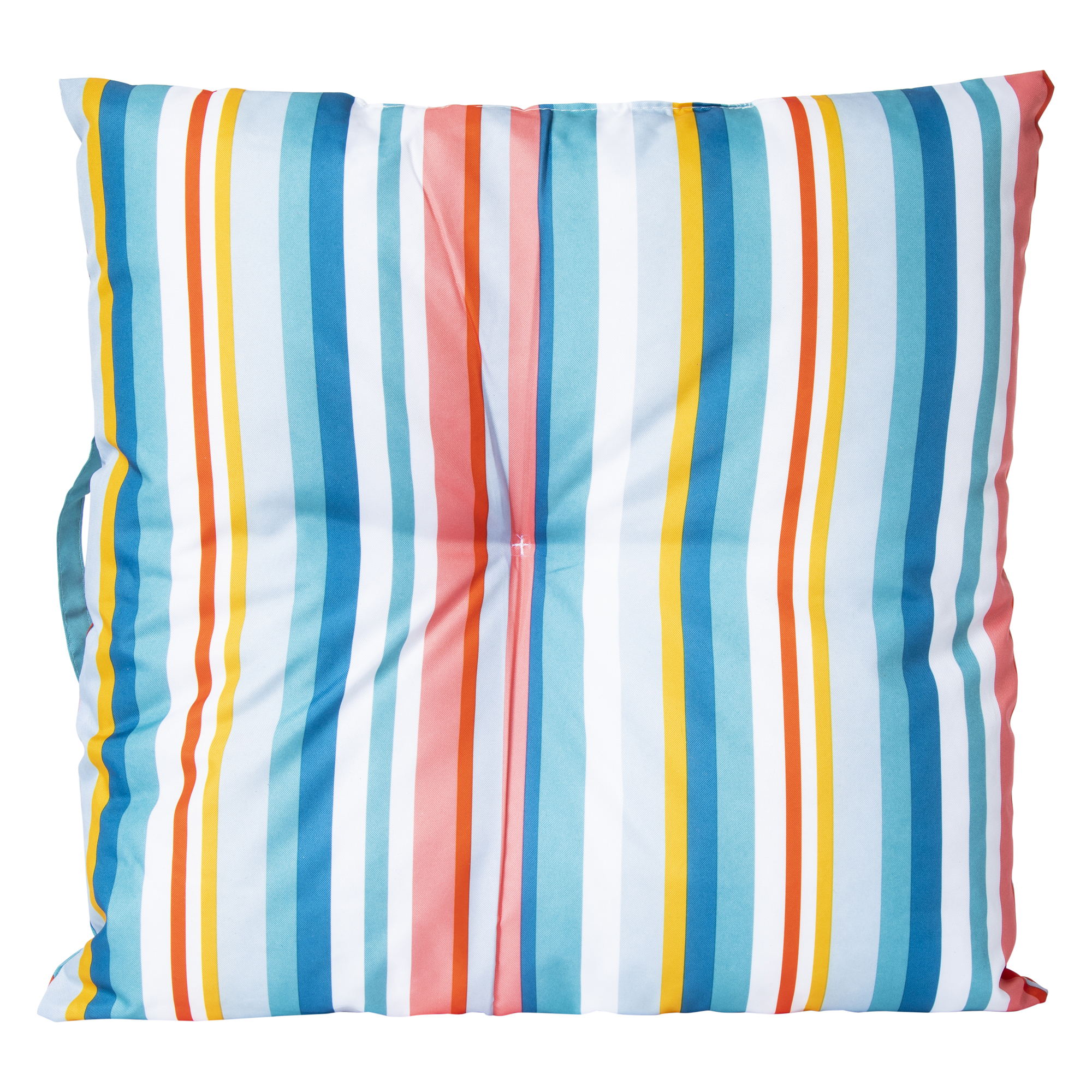 striped outdoor bolster pillow 14in