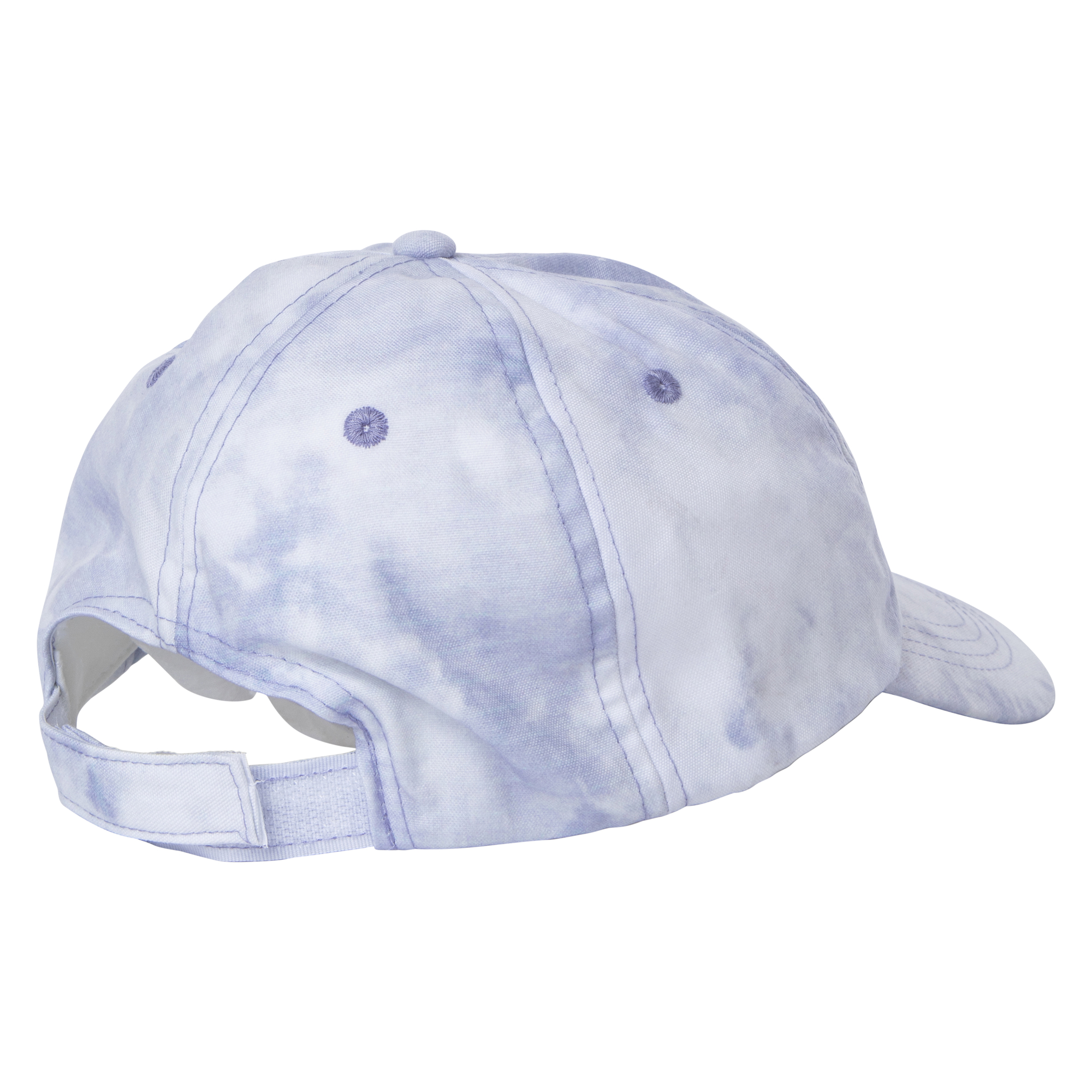 tie dye baseball cap with utility patch