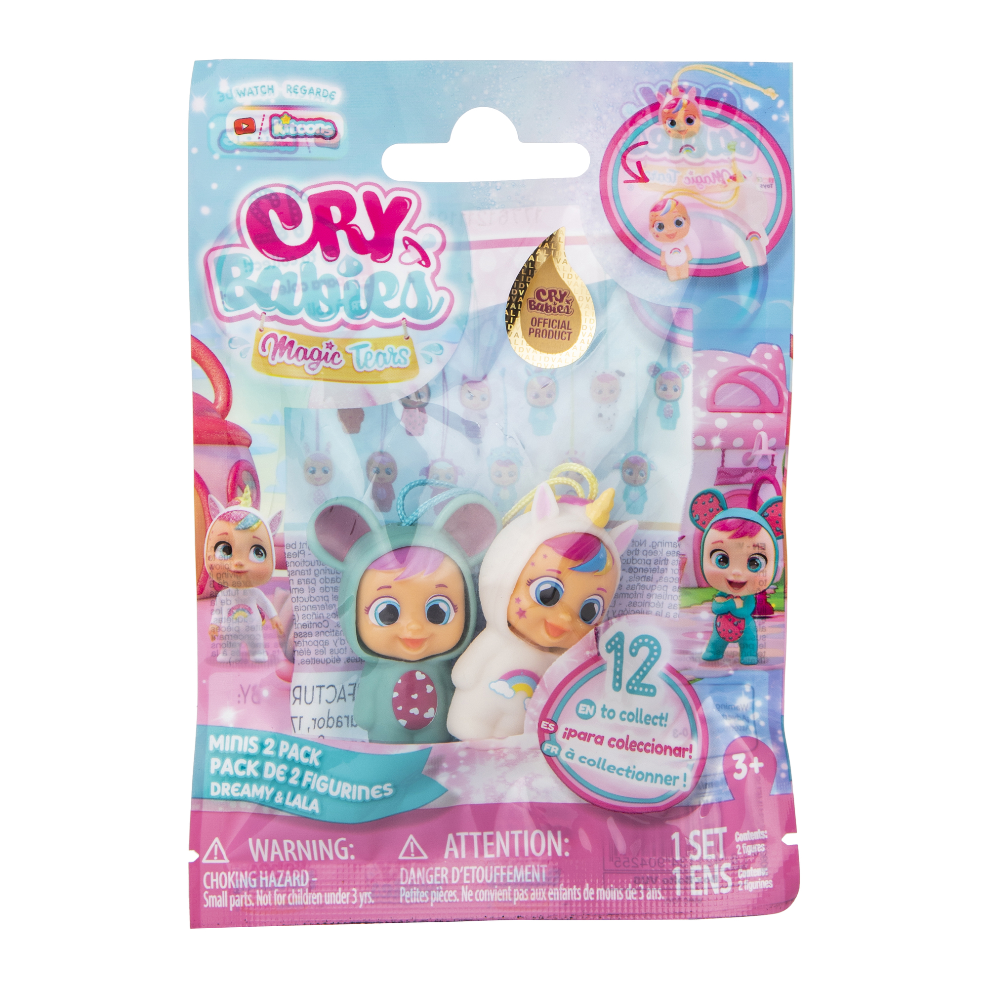 cry babies magic tears™ minis 2-pack | Five Below
