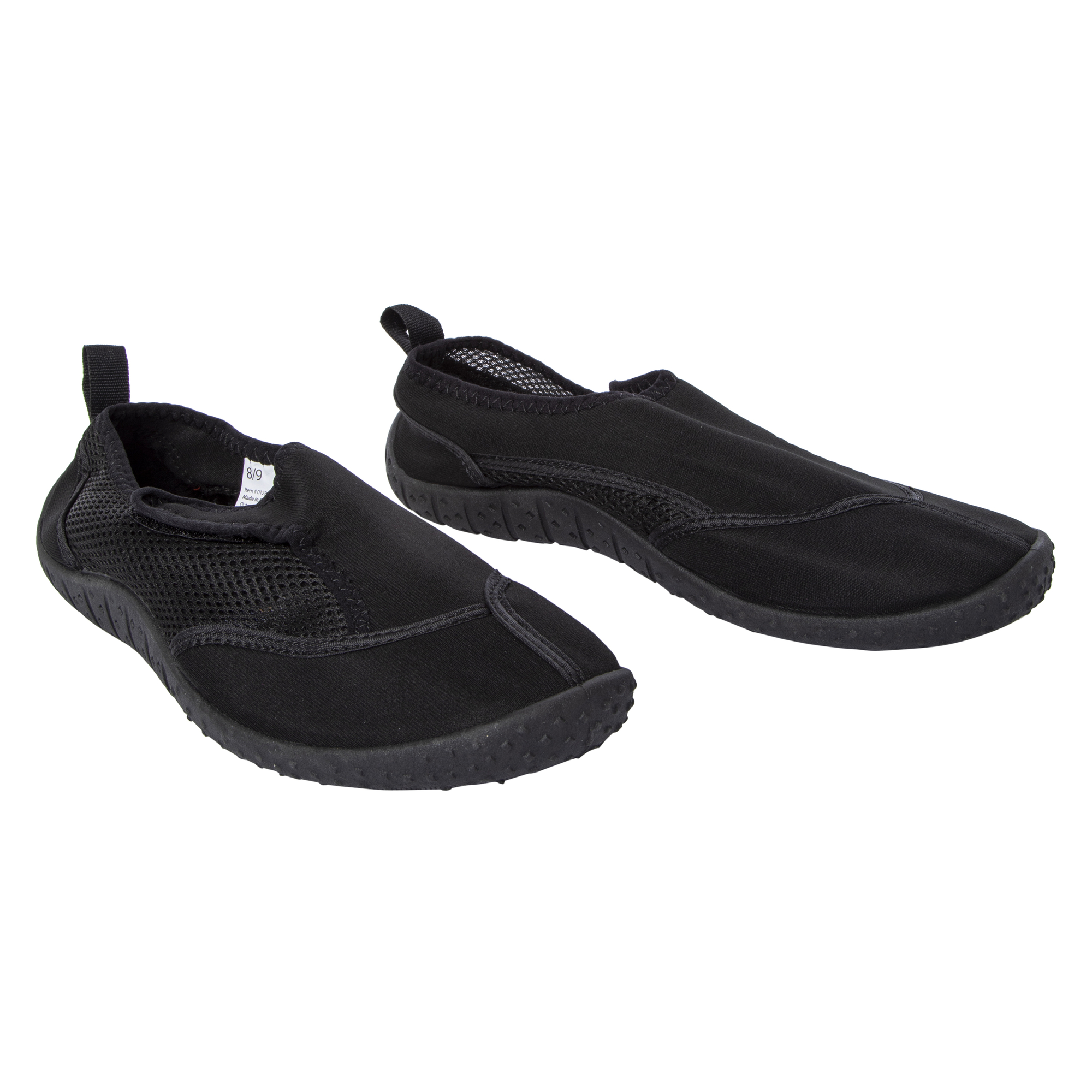 men's black water shoes