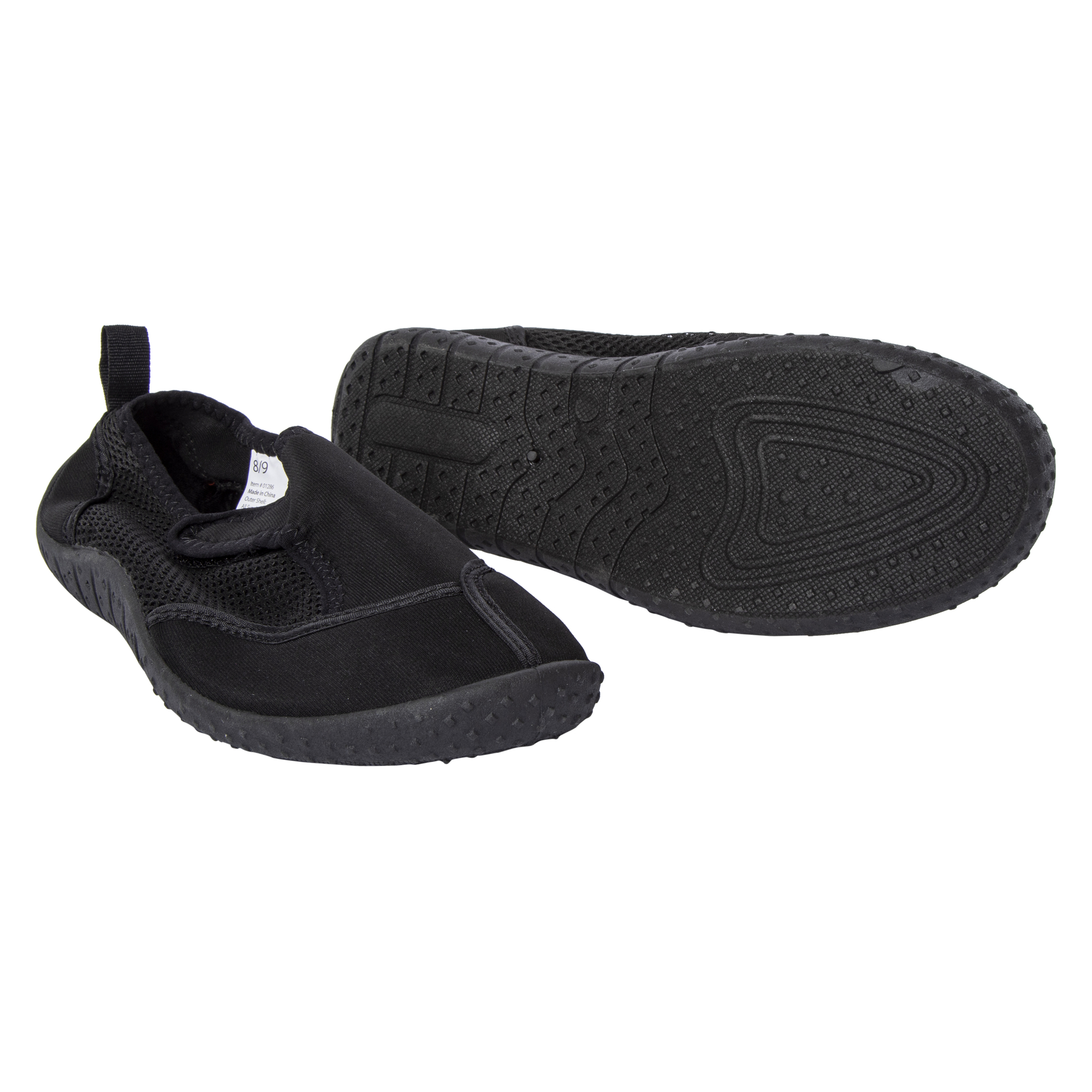 men's black water shoes