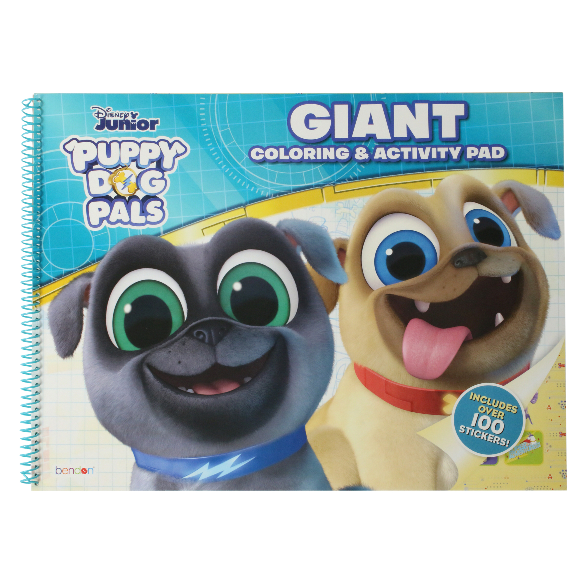 puppy dog pals™ giant coloring & activity pad