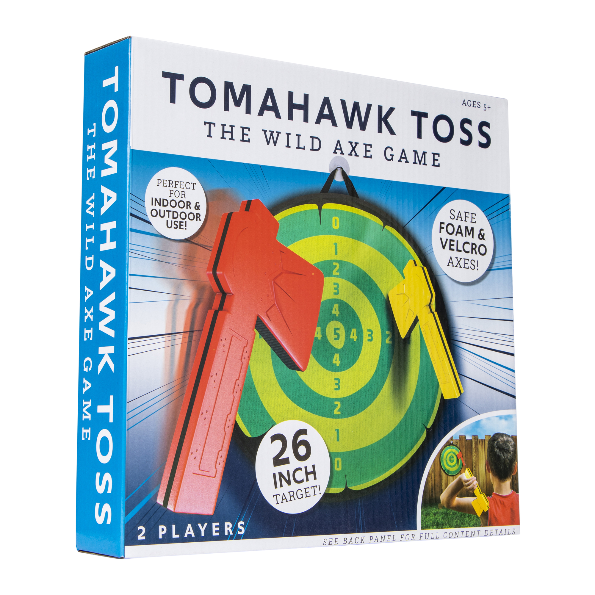 tomahawk toss foam axe throwing game