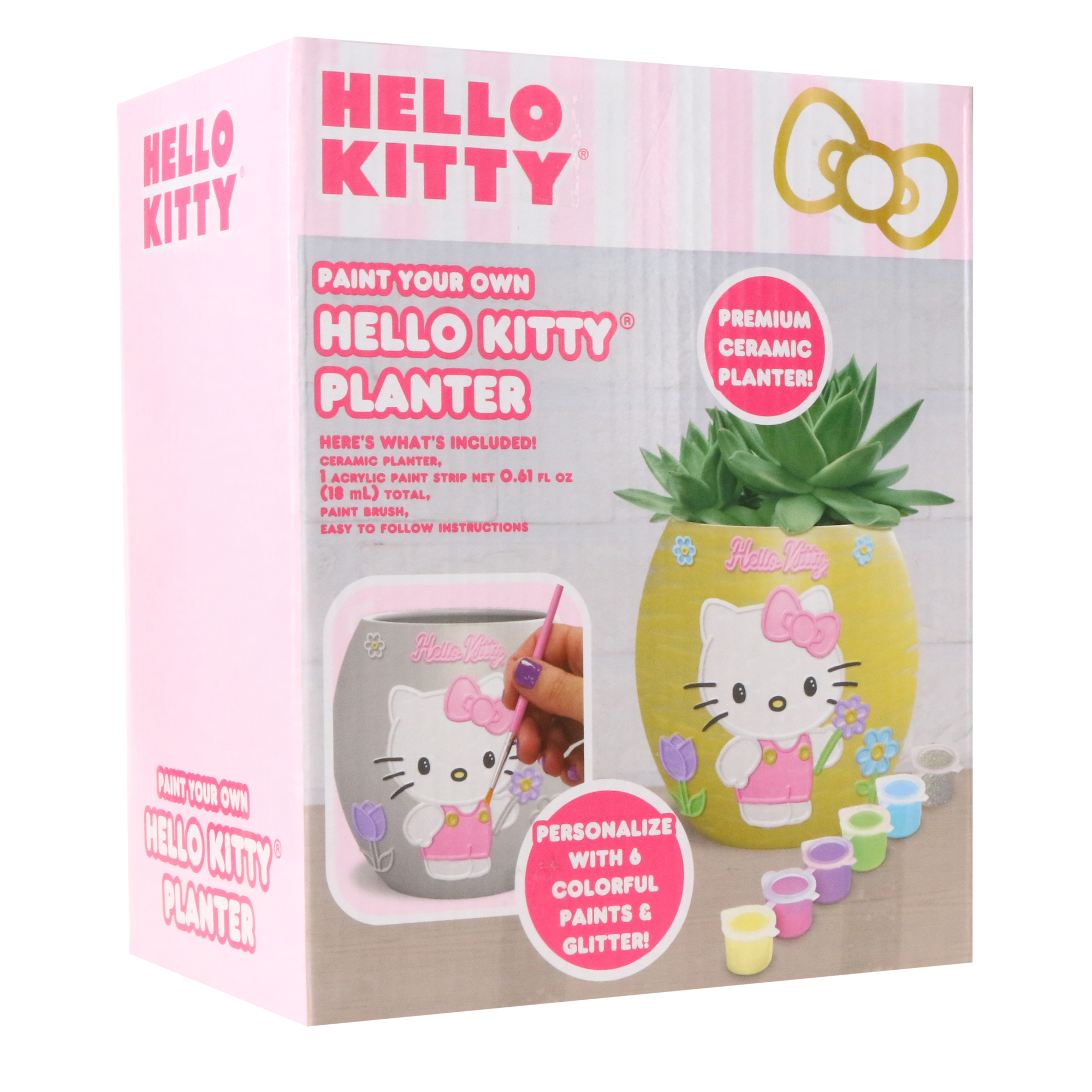 paint your own hello kitty® planter kit