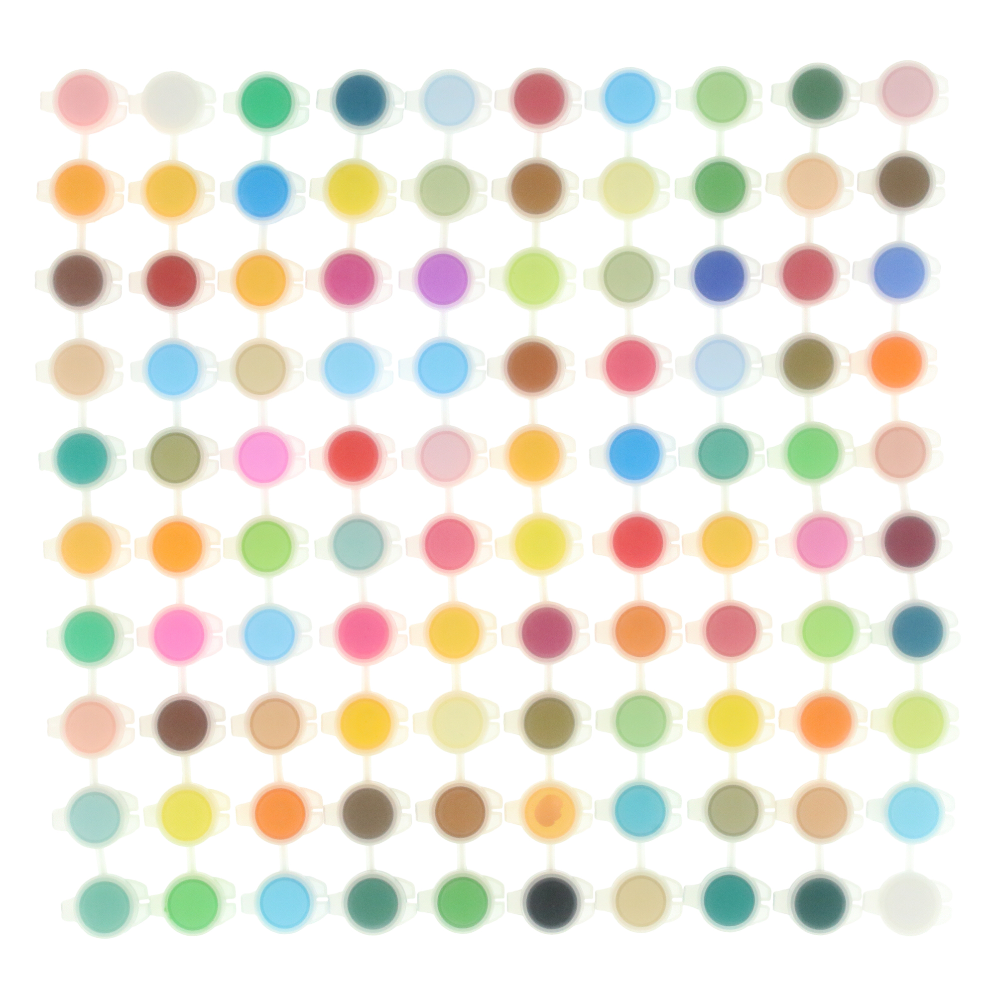 acrylic paints 100-count set