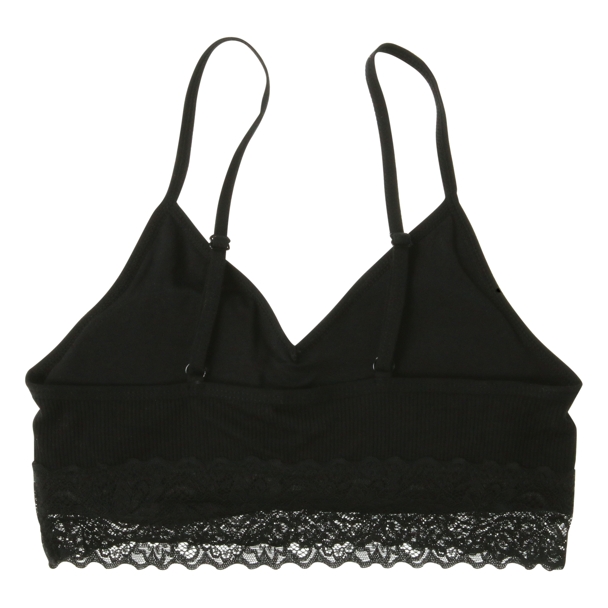 leopard print lace trim bralette