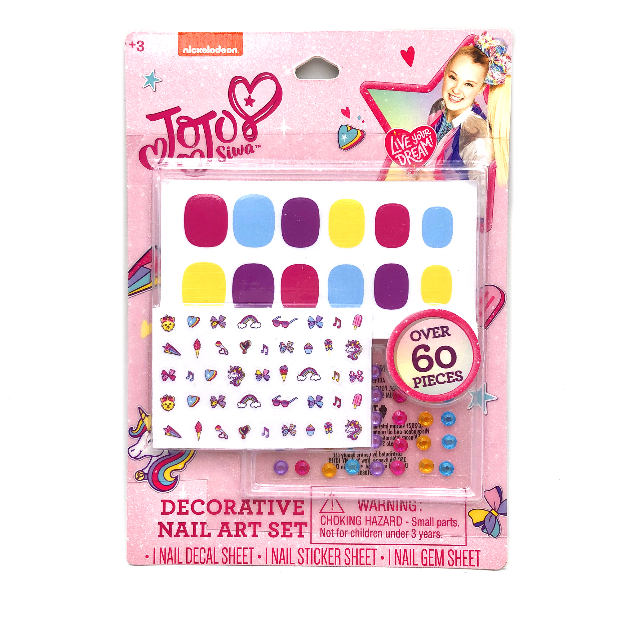 jojo siwa™ decorative nail art set
