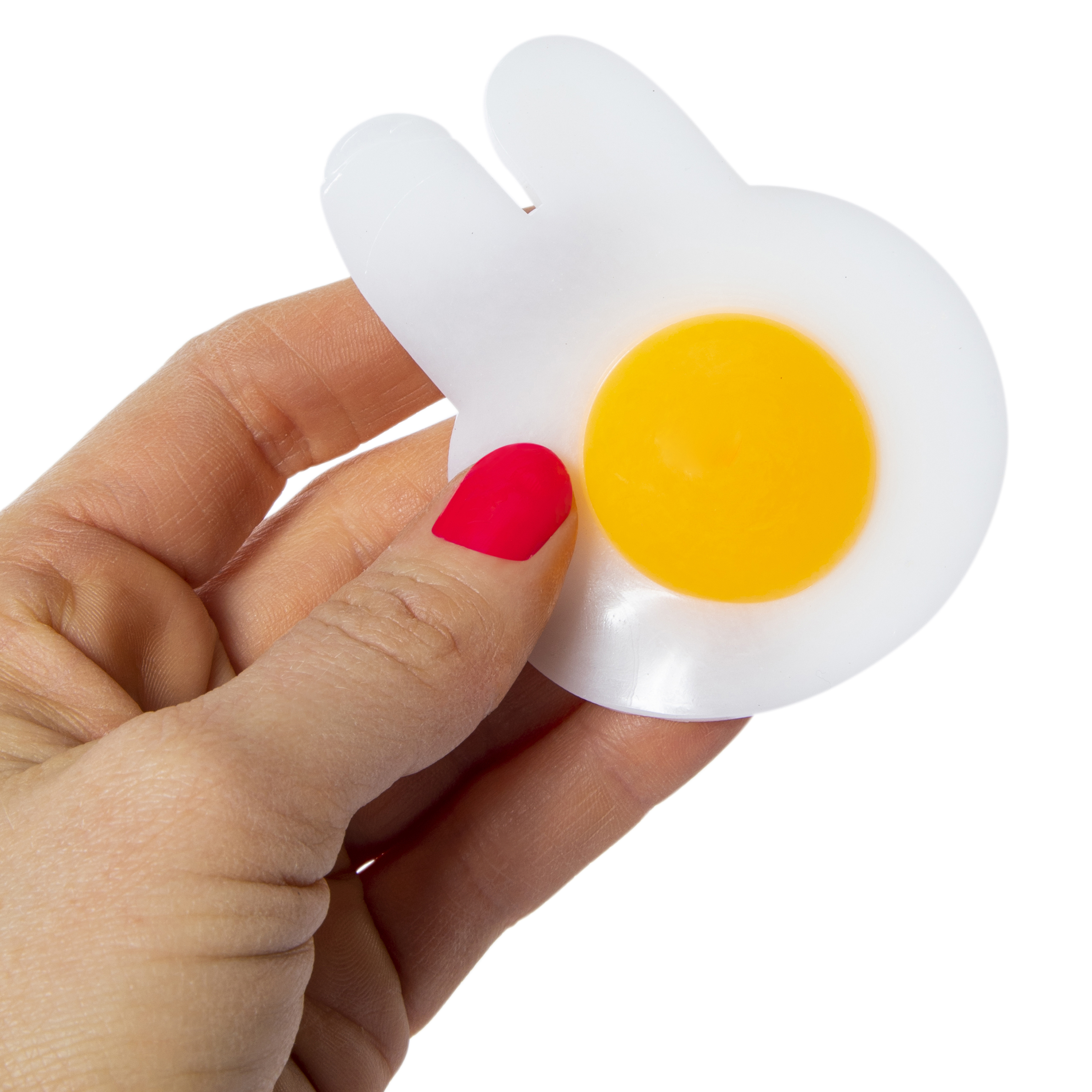 grafix® sunny side up! squishy egg sensory toy