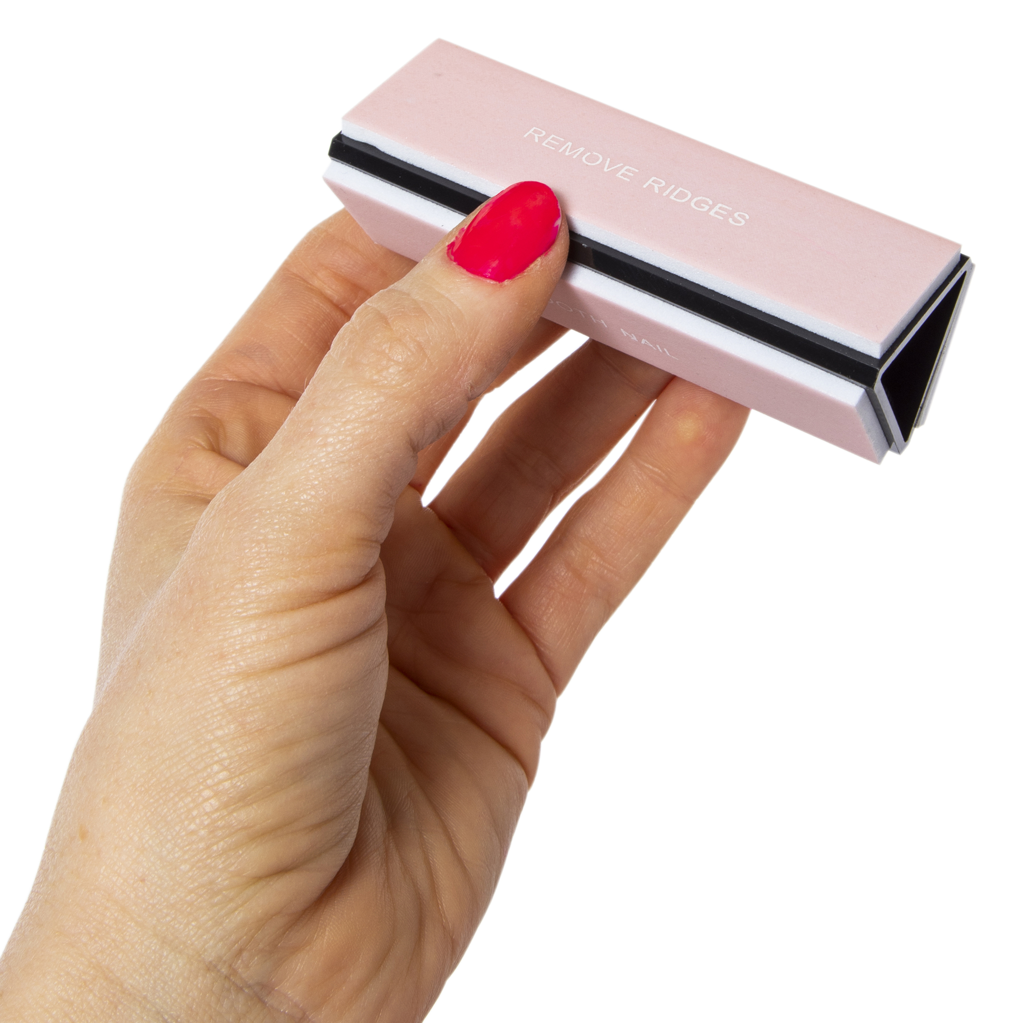 file & buff 3-piece manicure set - zebra