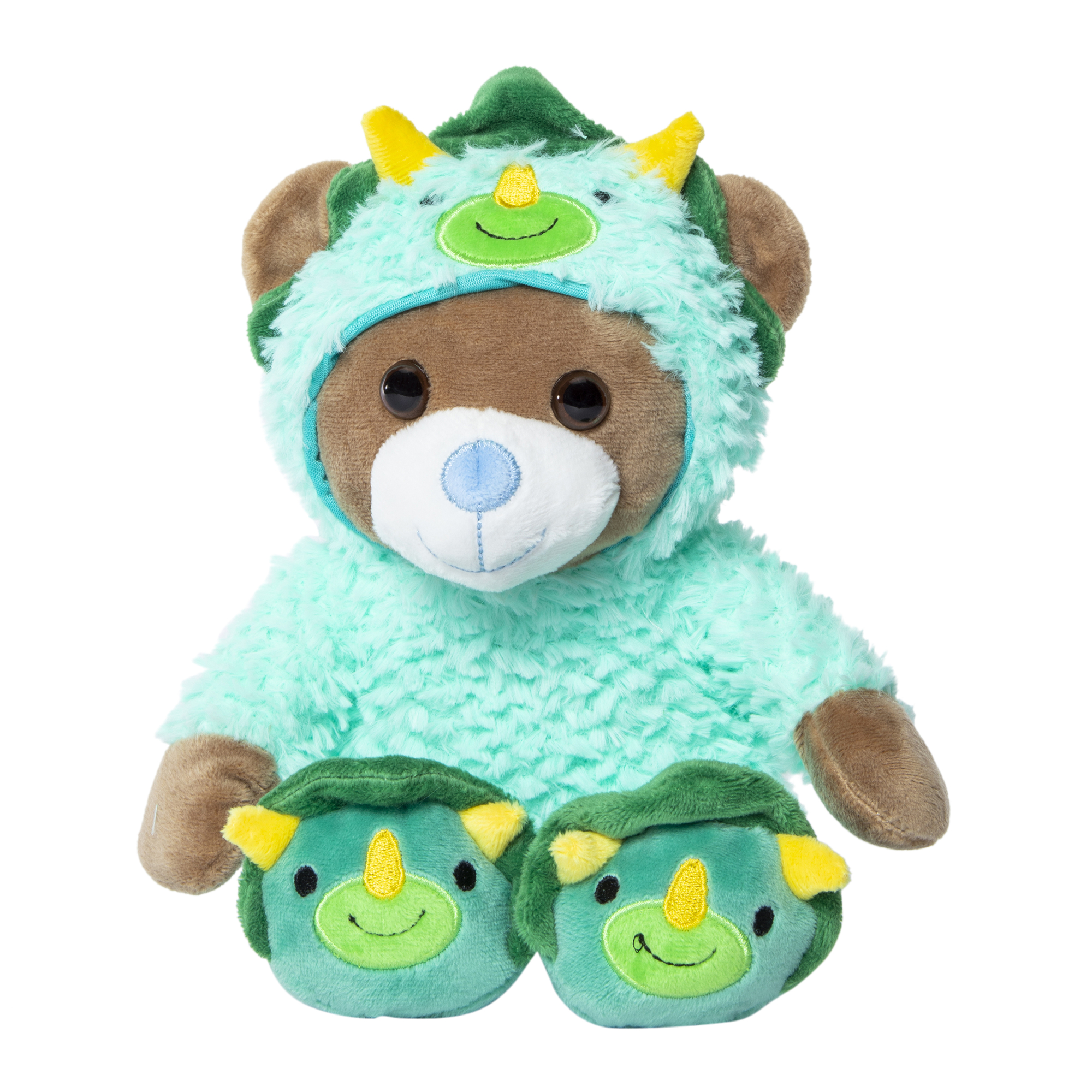 teddy bear pajamas stuffed animal 11in