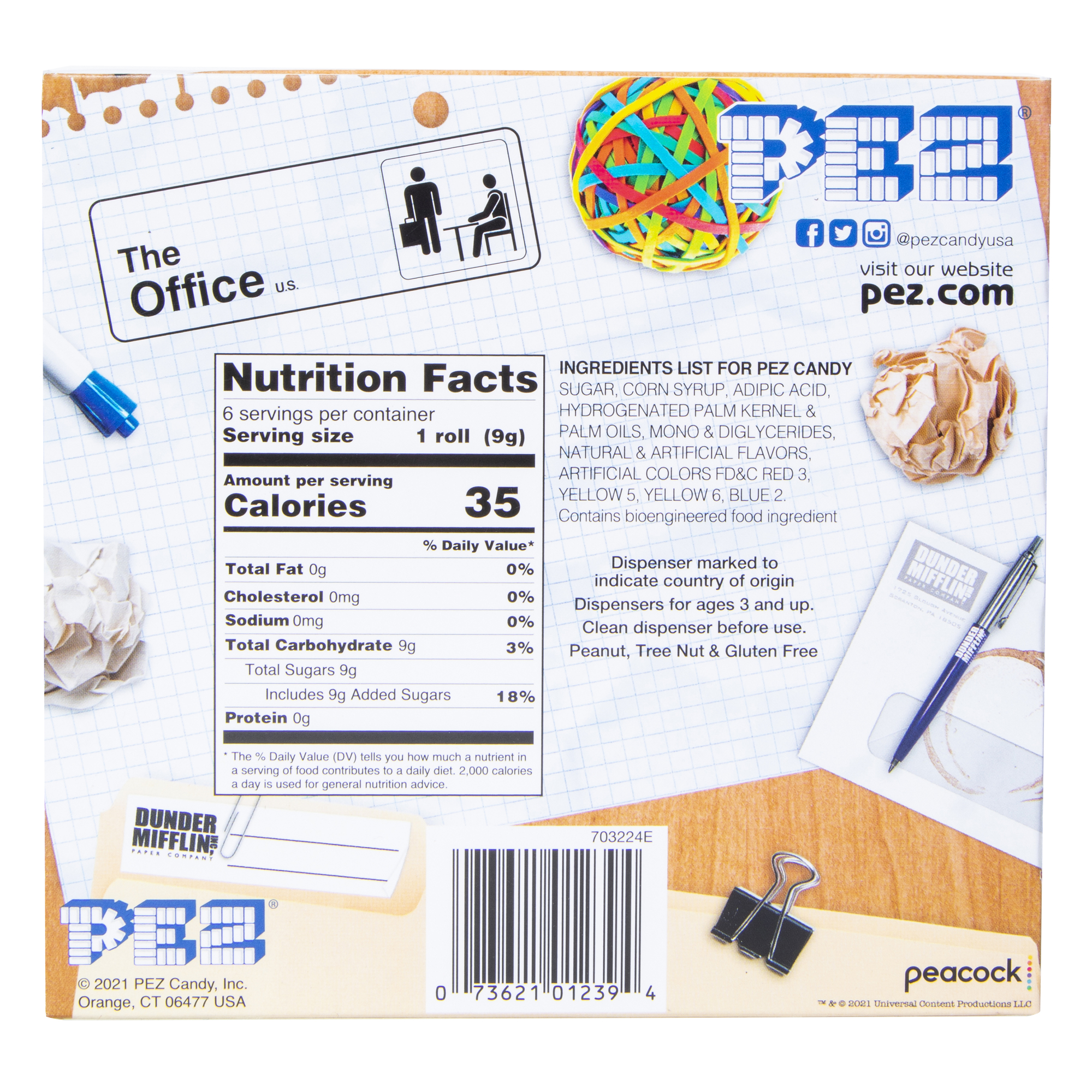 The Office™ Pez® Dispenser 2-Pack