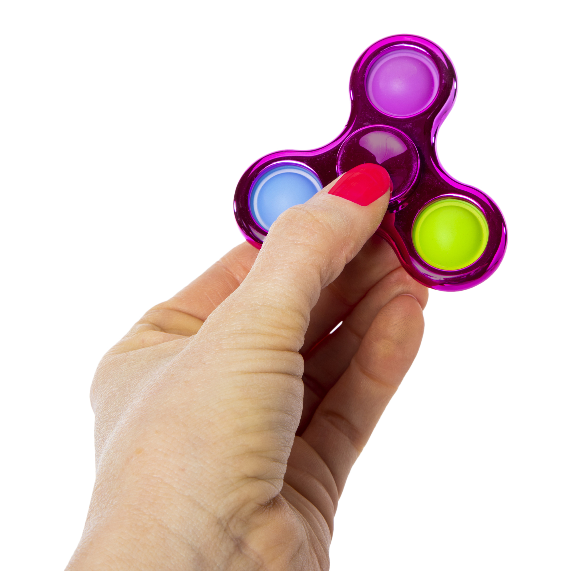 Spinner Toy | Fidget Spinner with Five Fingers Bubble Music