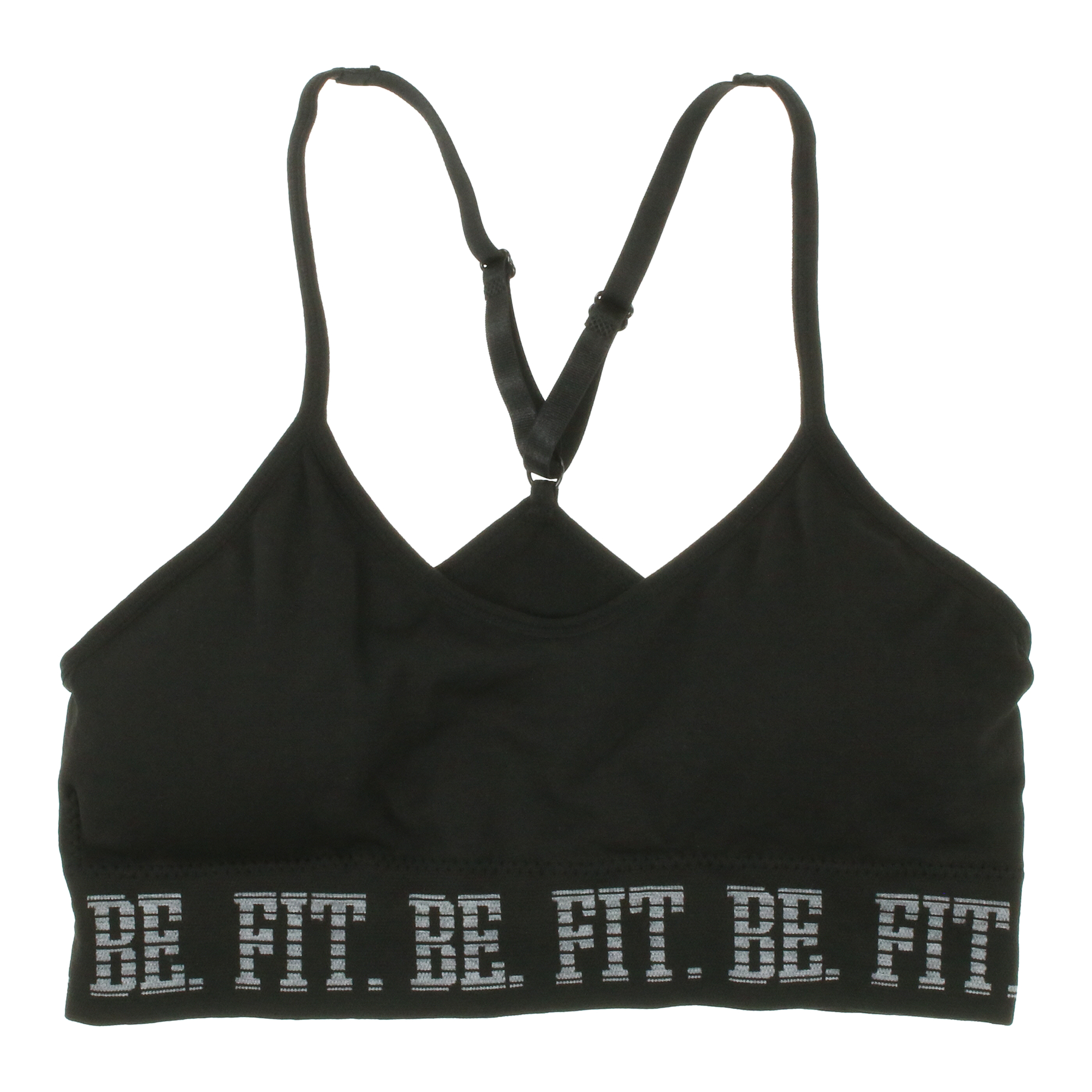 series-8 fitness™ gray 'empower' sports bra
