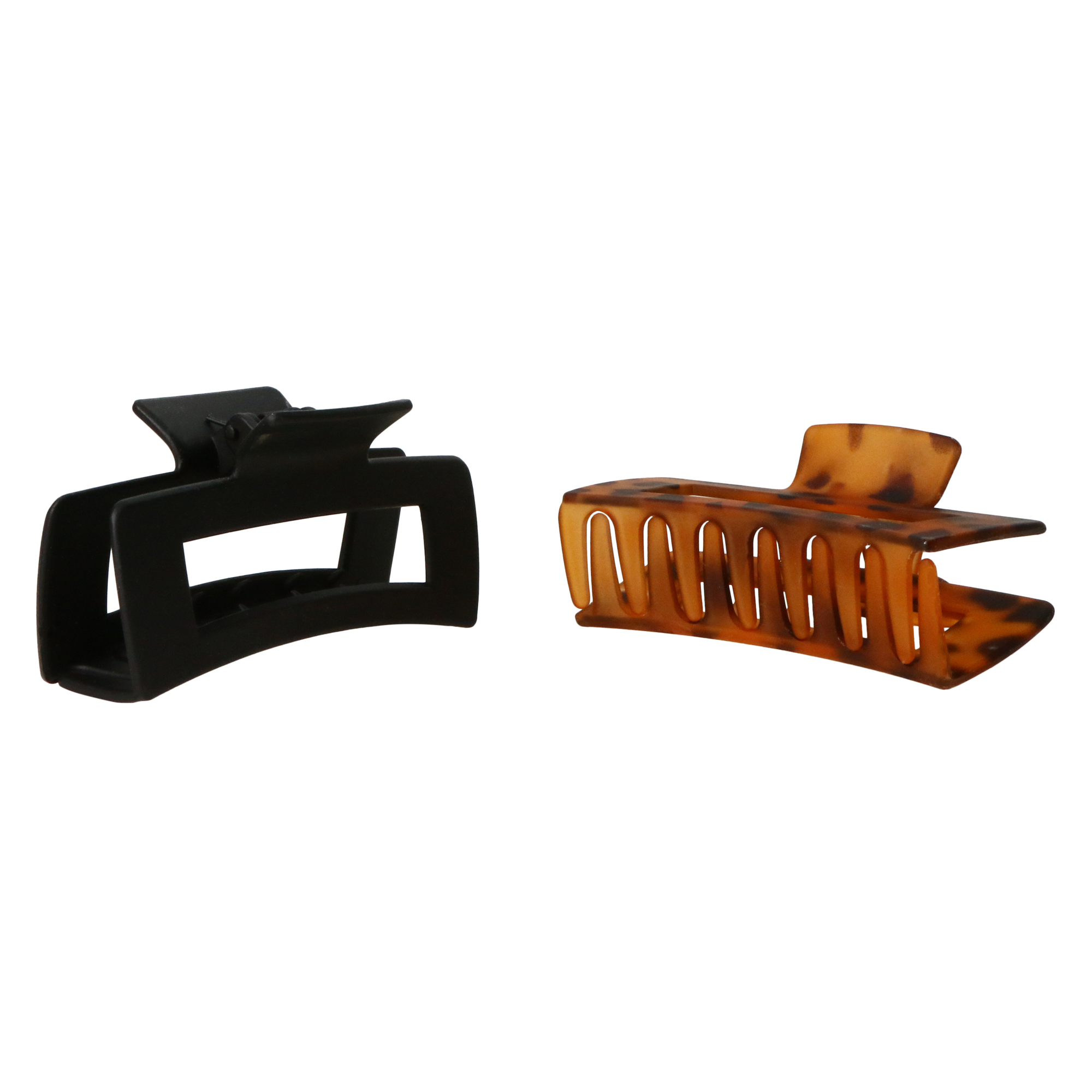 rectangle claw clips 2-pack