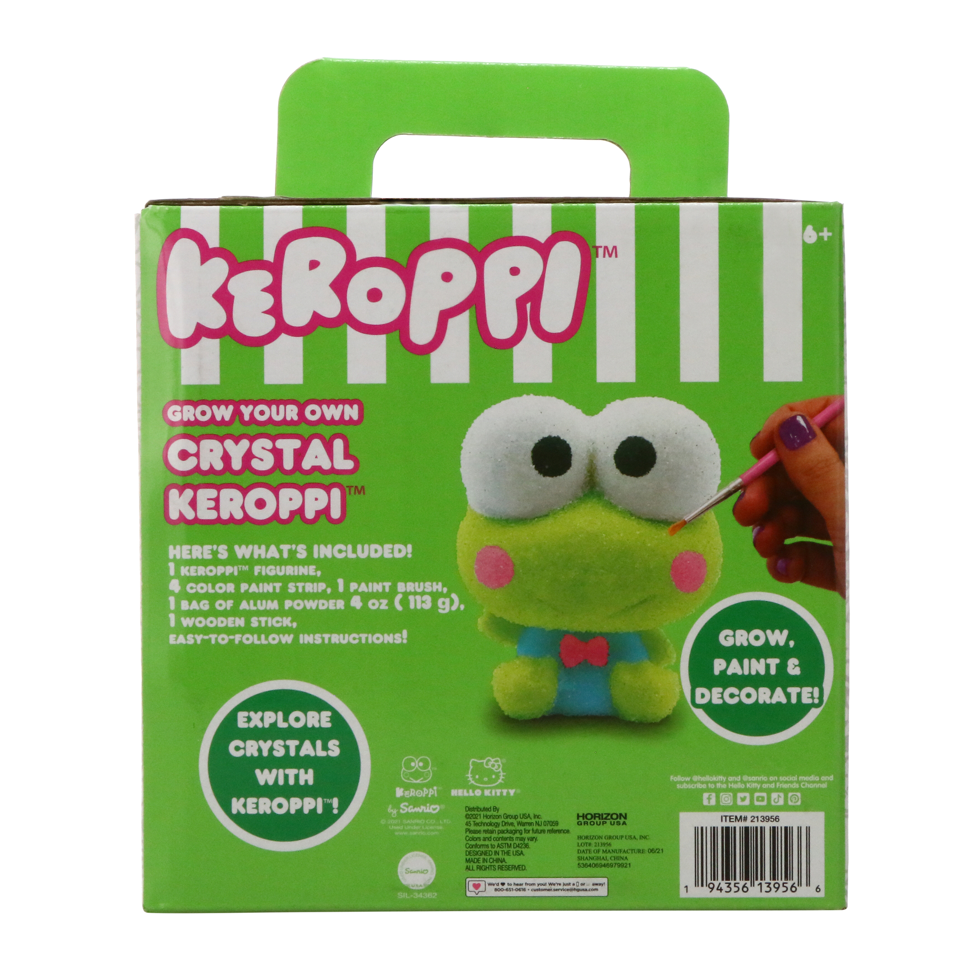 Grow Your Own Crystal Hello Kitty Keroppi™ Kit
