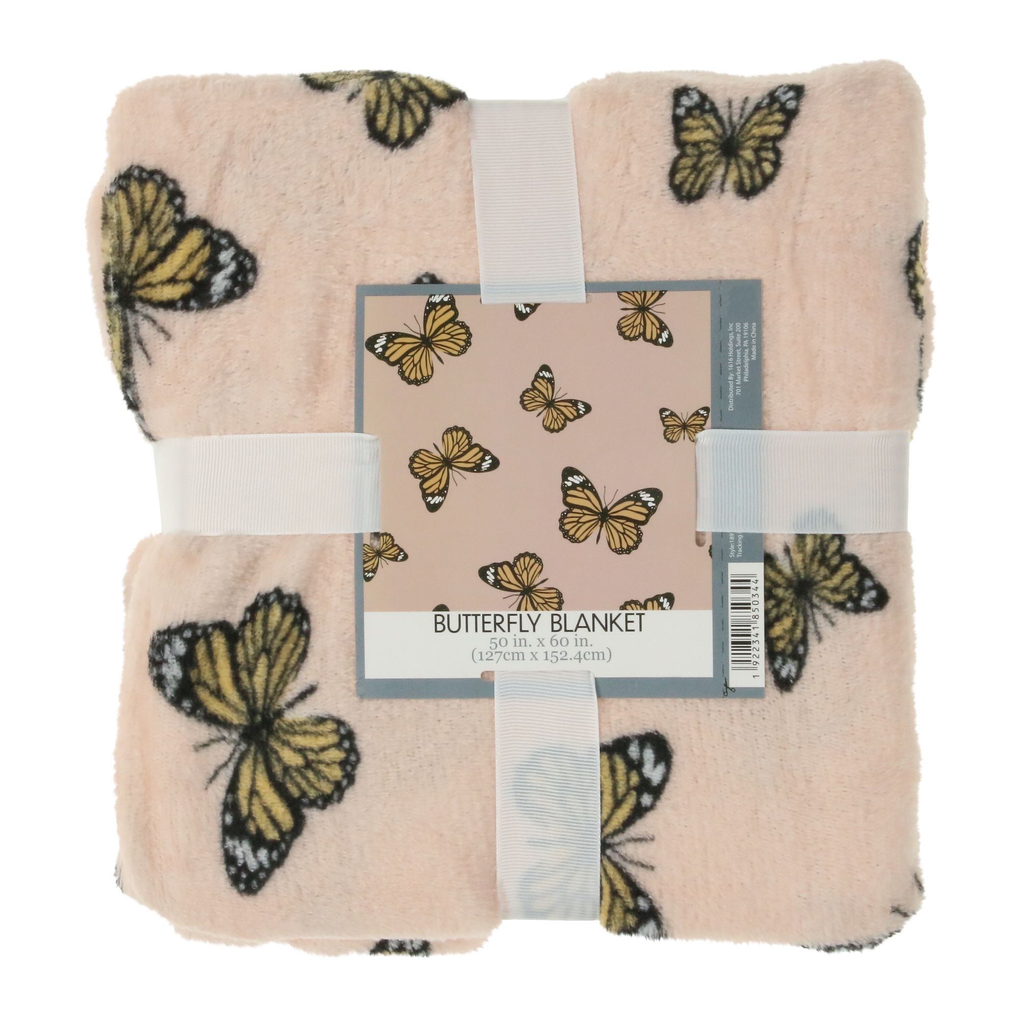 cozy printed blanket 50in x 60in