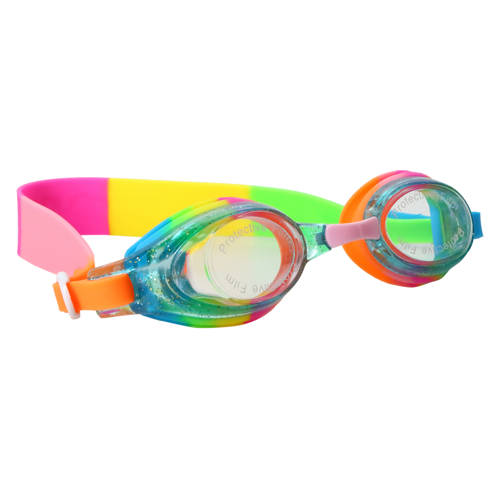 glitter swim goggles