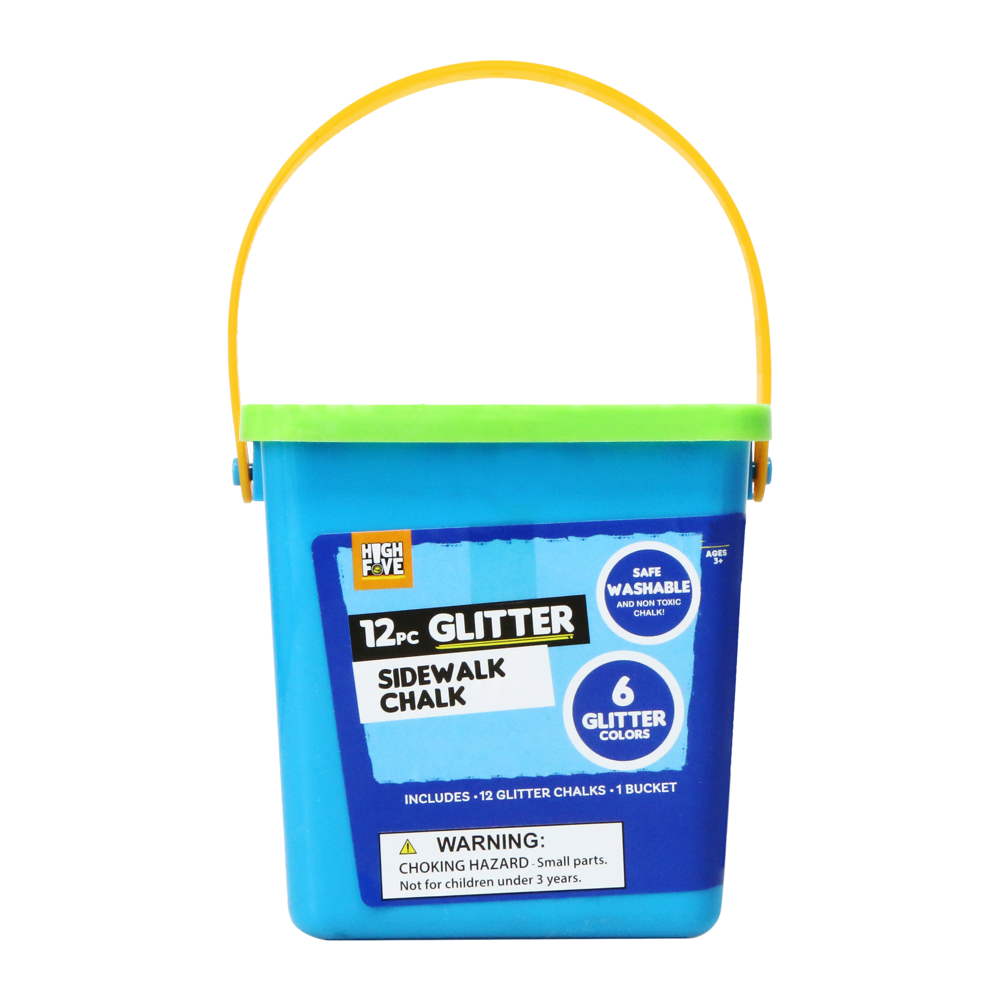 12-piece basic sidewalk chalk bucket (styles may vary)