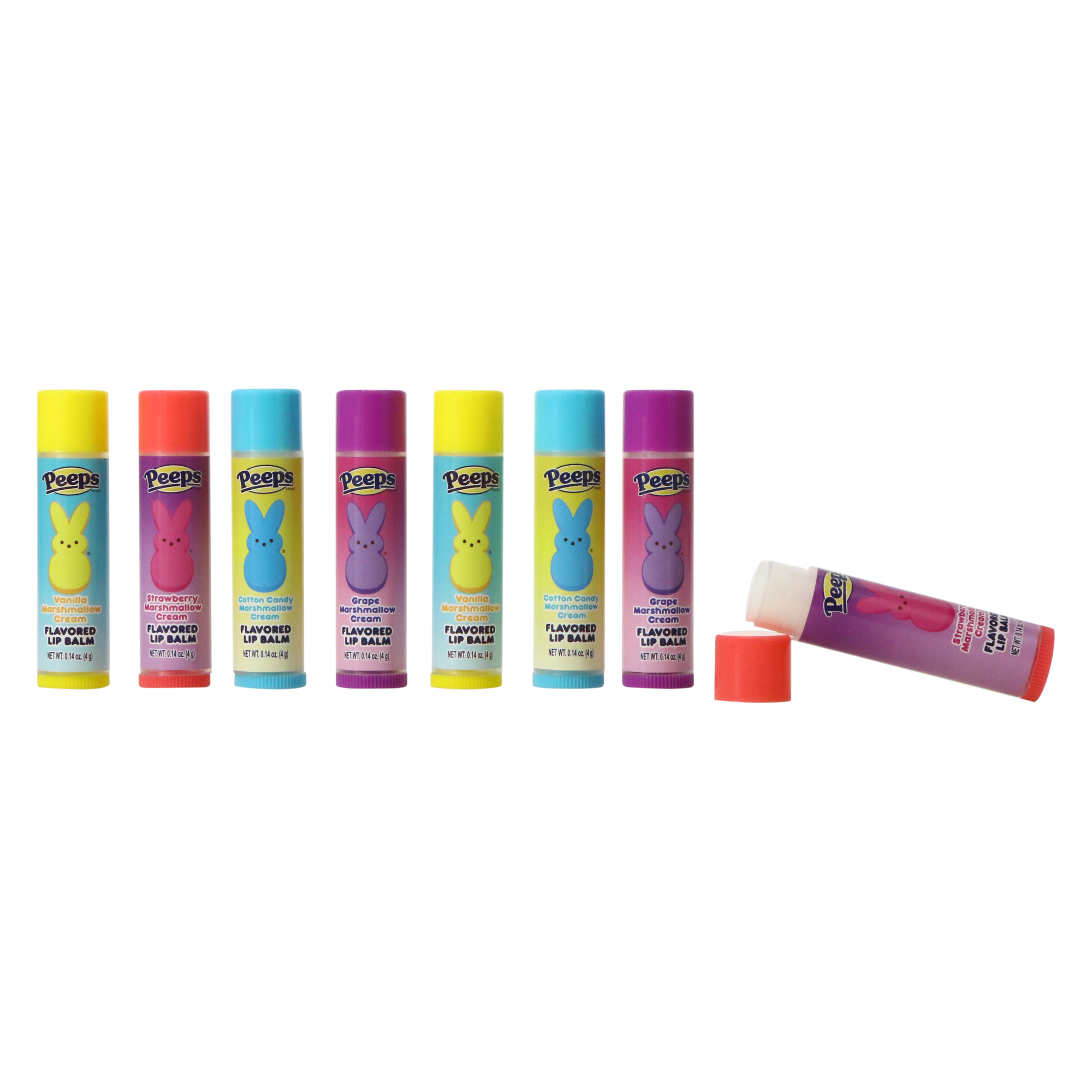peeps® flavored lip balm 8-count set