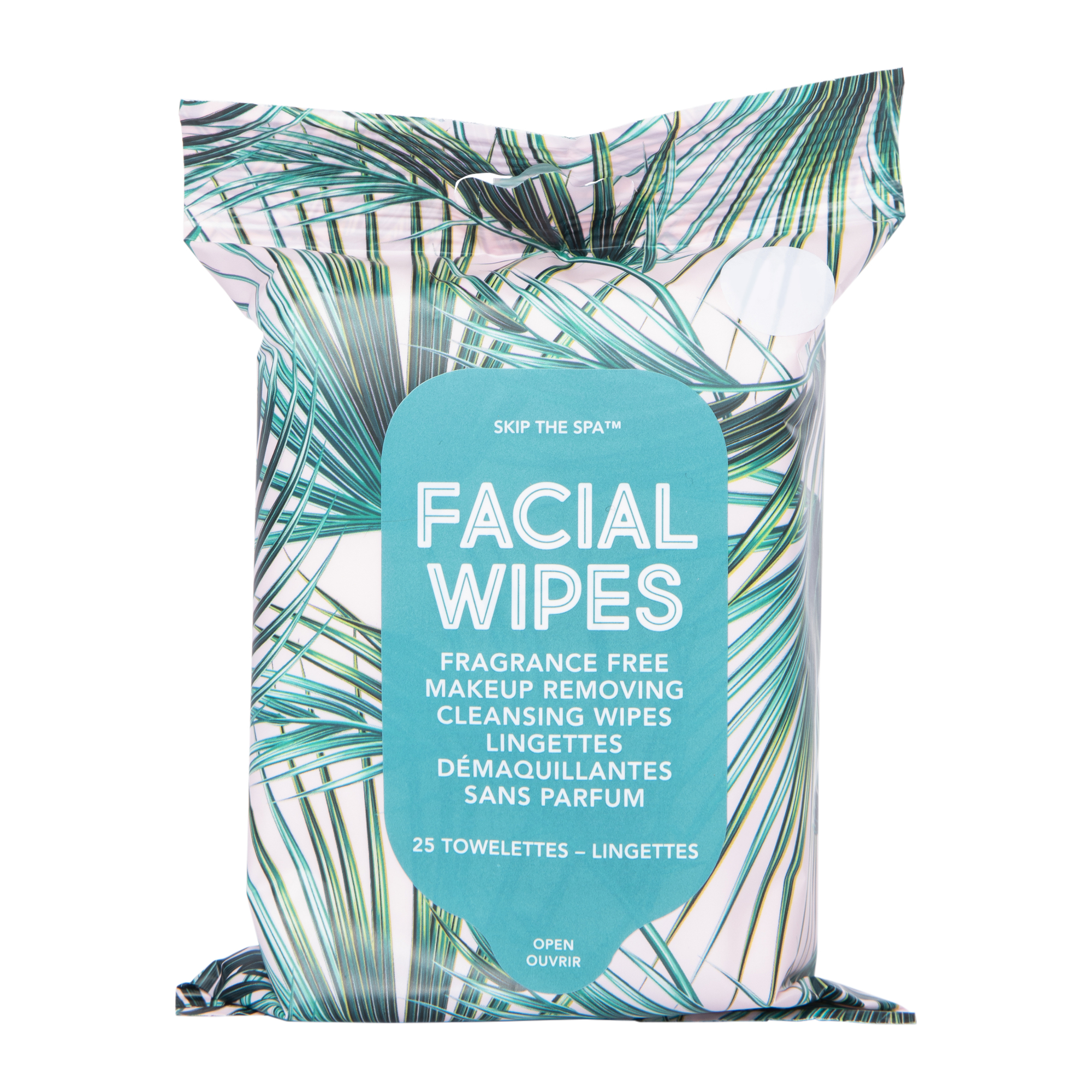 fragrance-free makeup remover face wipes 25-count