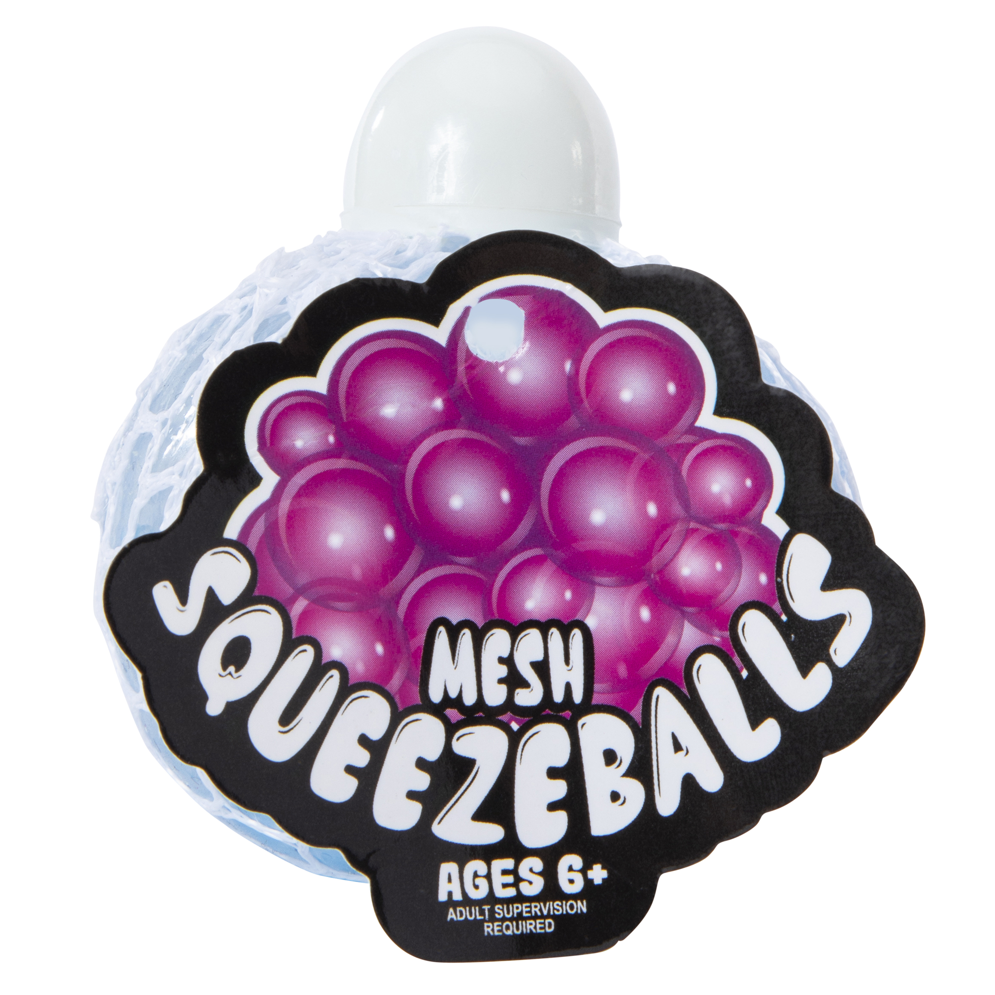 mesh squeeze balls - blue