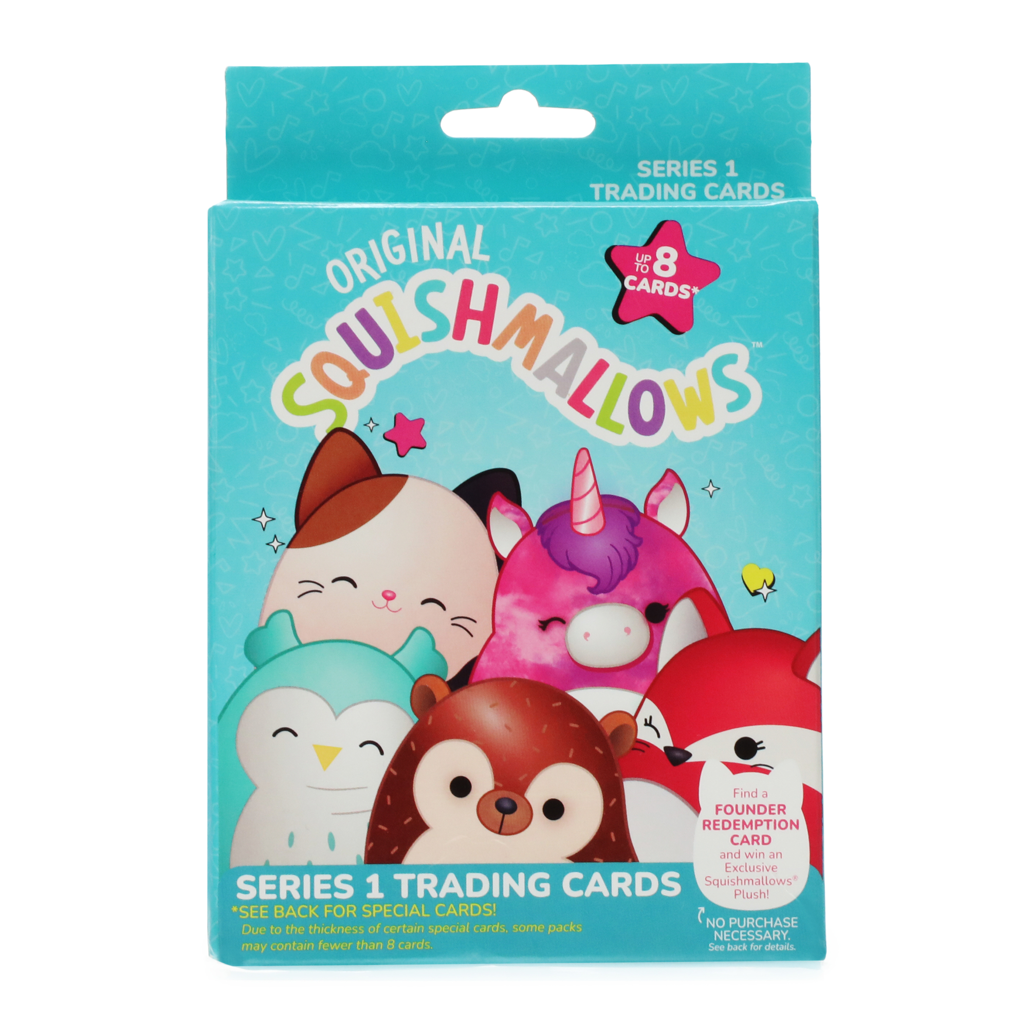 Squishallows Official KELLYTOY Series 1 Trading Cards Hobby Box (24...