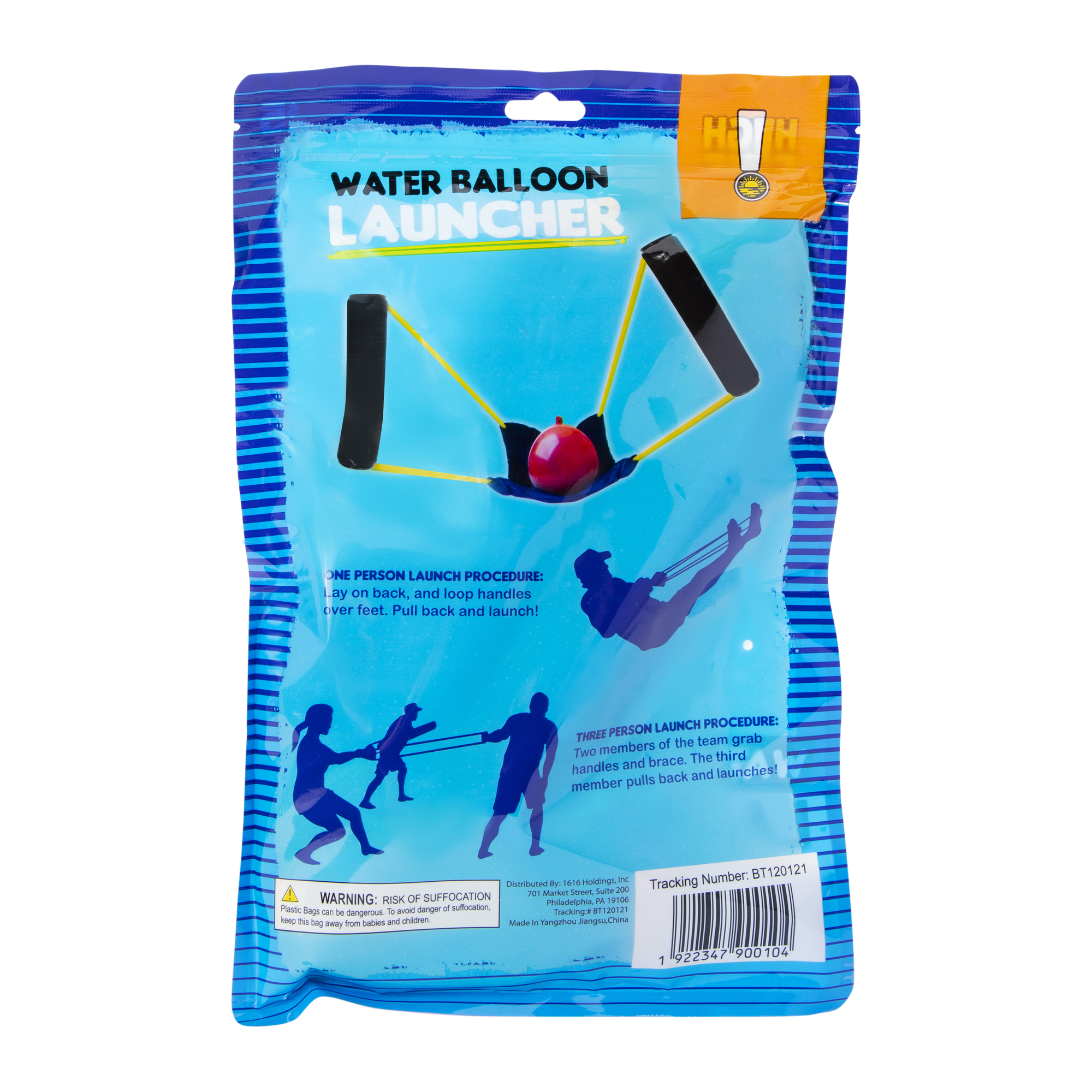 water balloon launcher w/ 20-count balloons